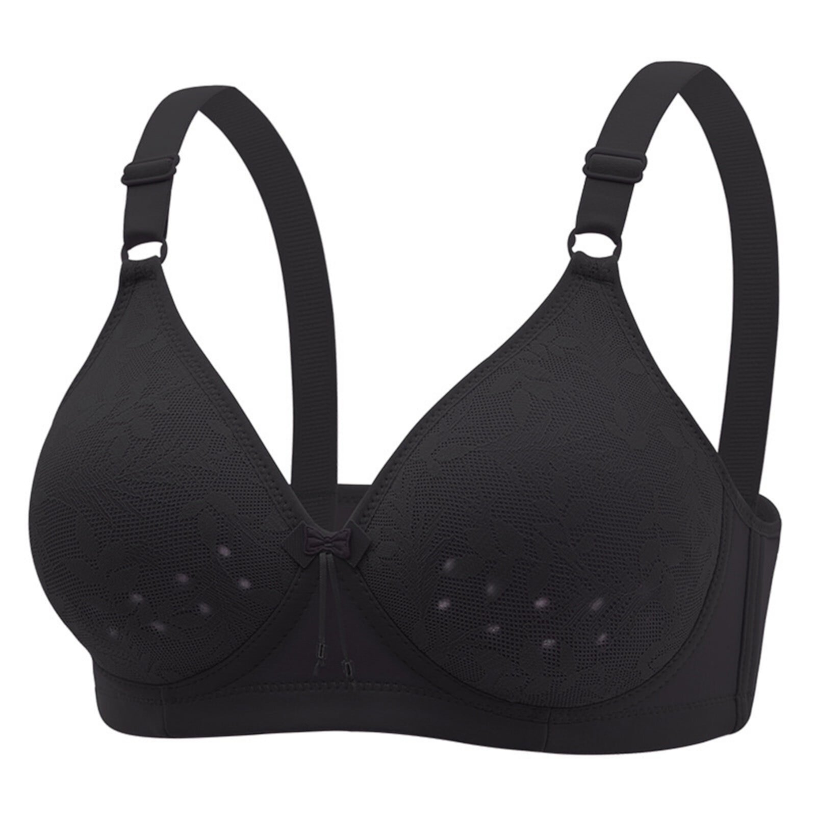 Push-Up Bra for Women No Underwire Wireless Bras Full Coverage Soft Comfortable Bra with Adjustable Strap Hvot&aat