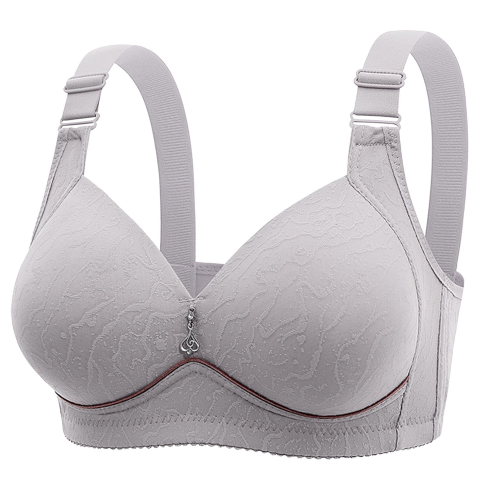 BZGTZT Deep Cup Bras for Women Plus Size Full-Coverage Wireless Push Up Bralette Everyday Comfort Seamless Bra BZGTZT