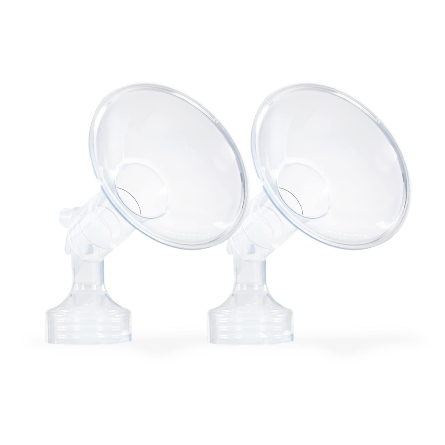 Ameda MYA Breast Pump Replacement Flanges 28mm, Comfort Fit Angled Flange, 2 Count (1 Pair) | Discontinued | NOT Compatible with The MYA Joy or MYA Joy Plus Ameda