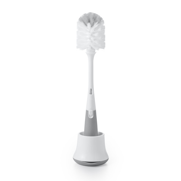 OXO Tot Bottle Brush with Stand, Gray Oxo