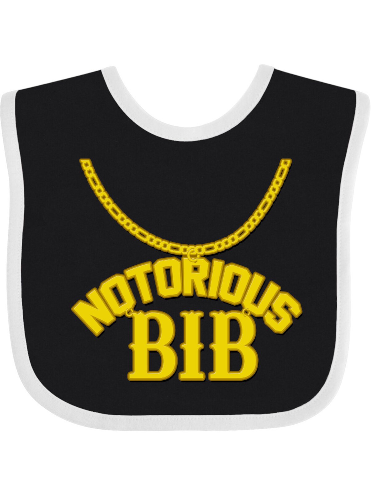 Inktastic Notorious Bib Boys or Girls Baby Bib Inktastic