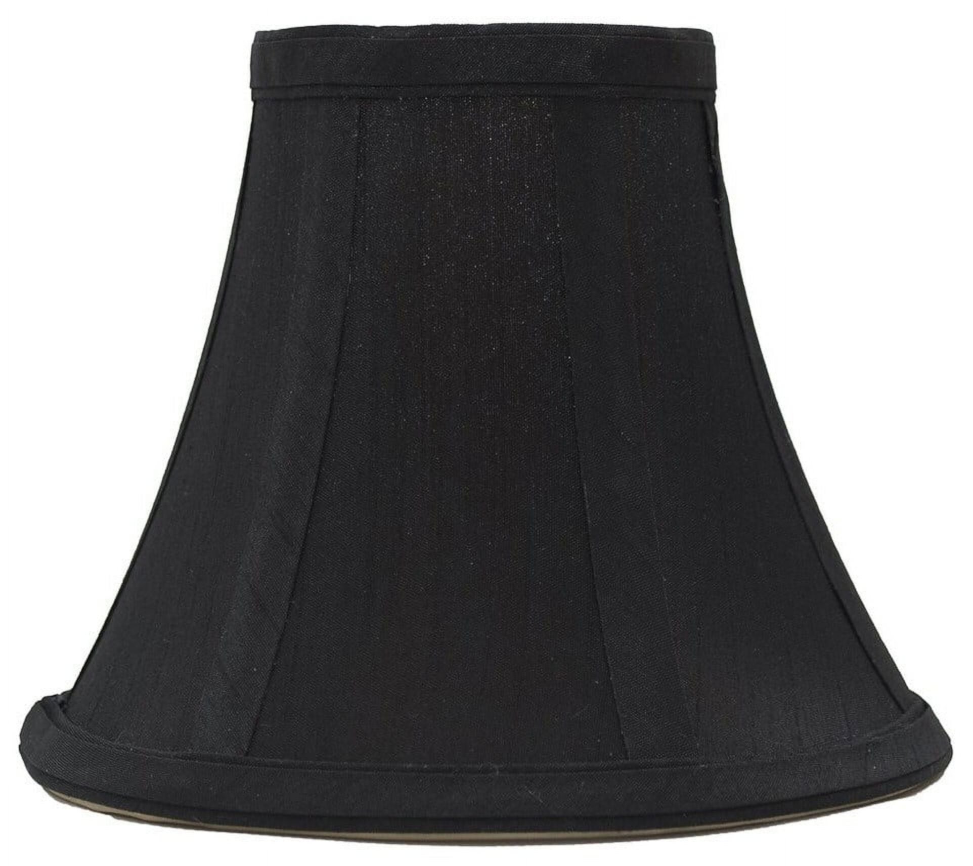 Urbanest Silk Bell Chandelier Lamp Shade, 3x6x5", Gold, Set of 5 N Urbanest