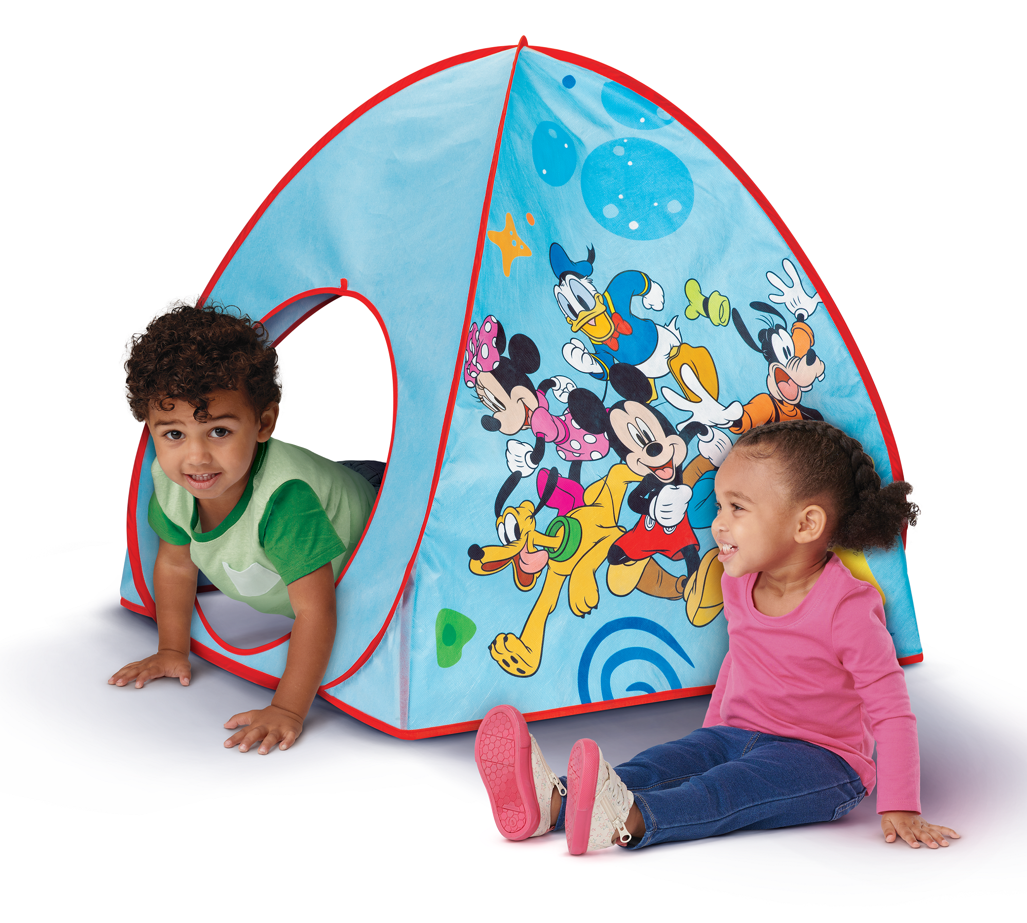 Mickey Mouse Basic Twist, Pop, & Play Indoor Tent No Assembly Required Intended for Children Ages 2 to 5 Mickey Mouse