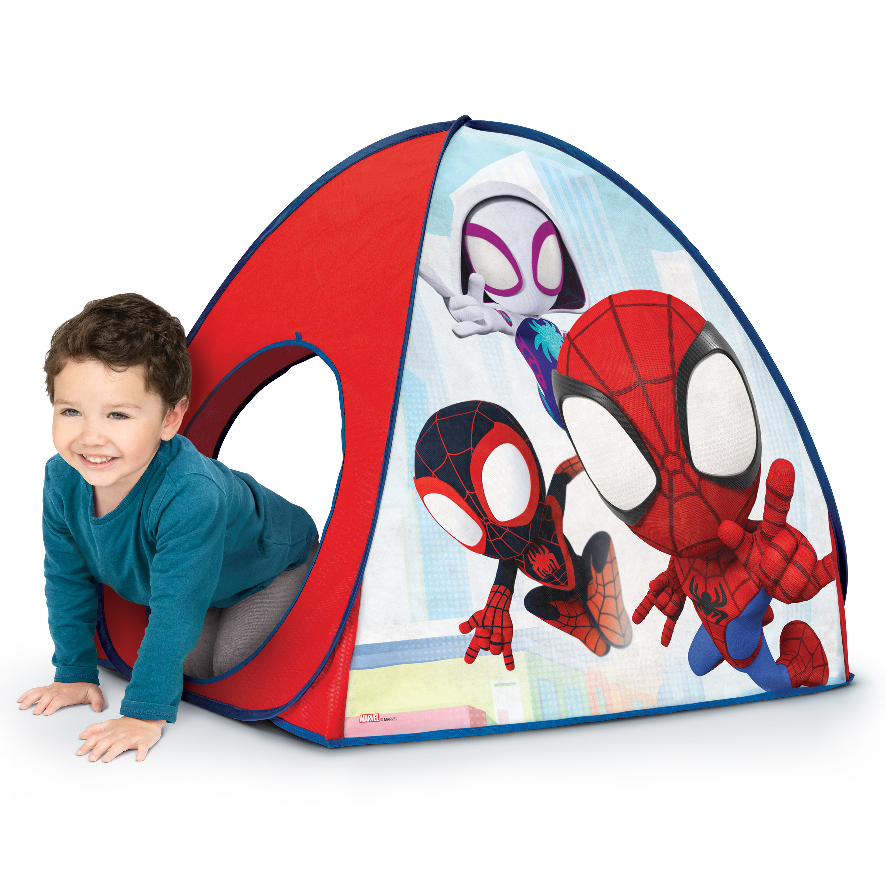 Spider-man & His Amazing Friends Basic Twist, Pop, & Play Indoor Tent No Assembly Required Intended for Children Ages 2 to 5 Spider-Man