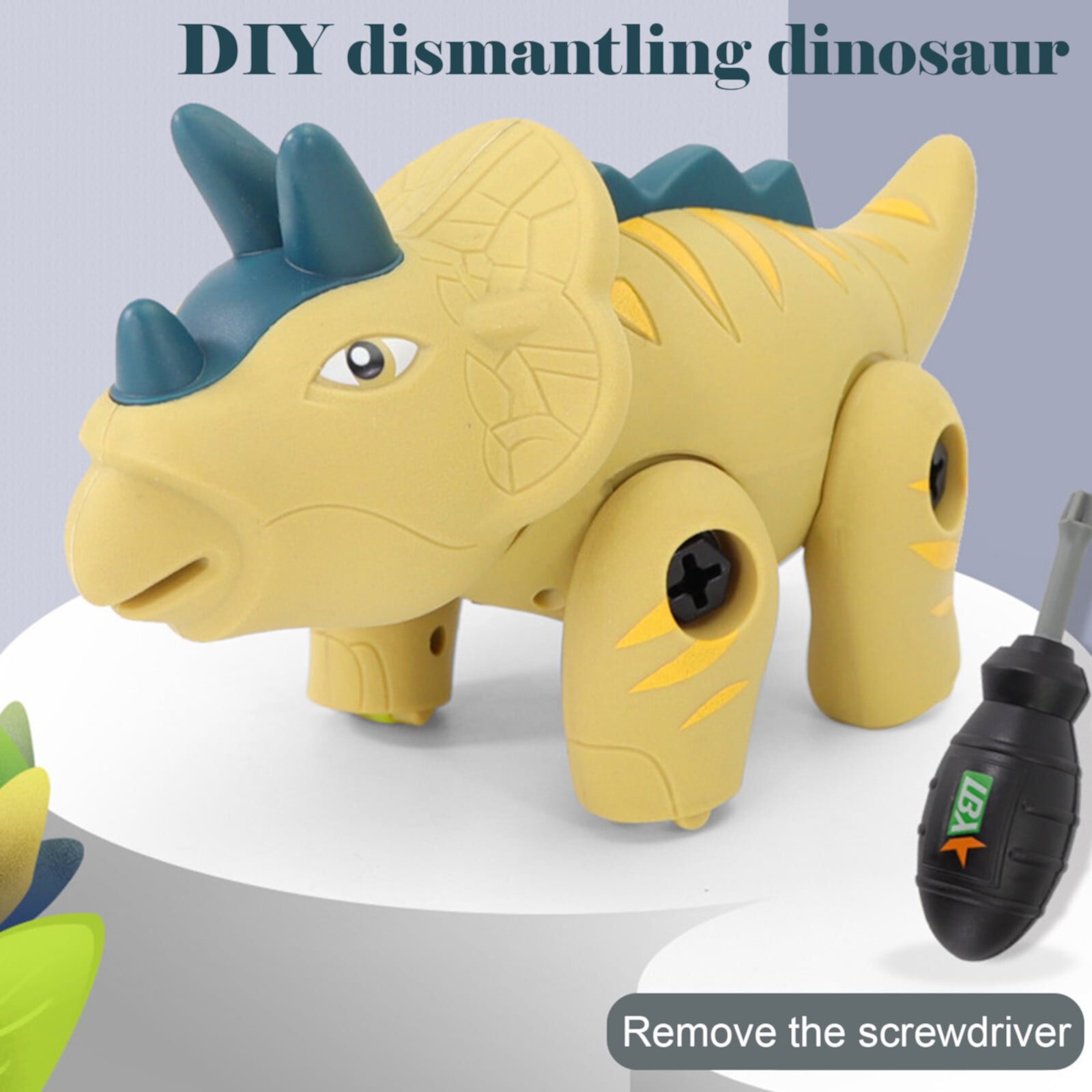 Herrnalise Dinosaur Toy Dino Toy With Drill STEM DIY Educational Toy With Tools For Kids Good Toys for Kids Herrnalise