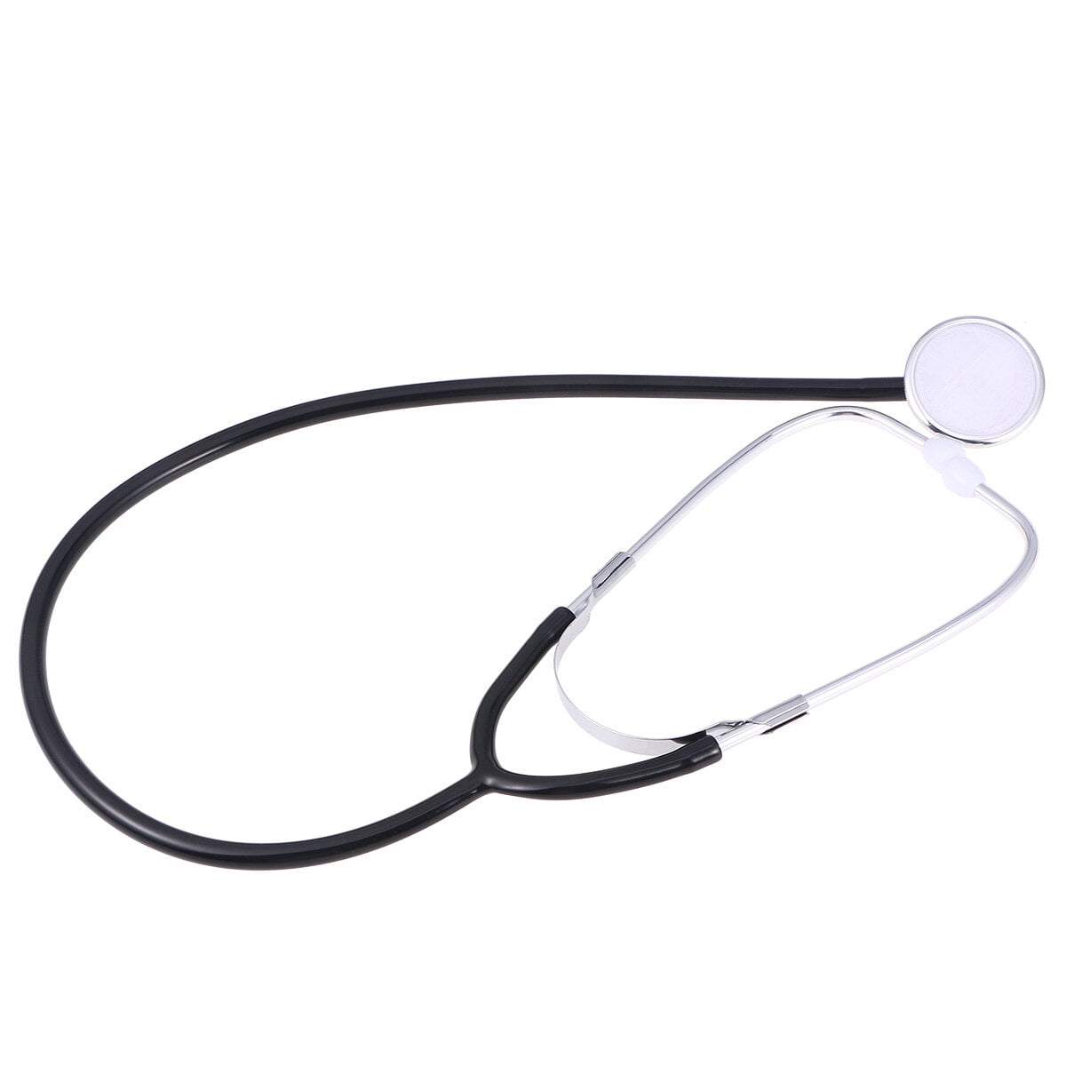 1pc Single-player Virtual Stethoscope Children Medical Toys Simulation Medical Equipment Play Toy for Kids Children (Black) Eease