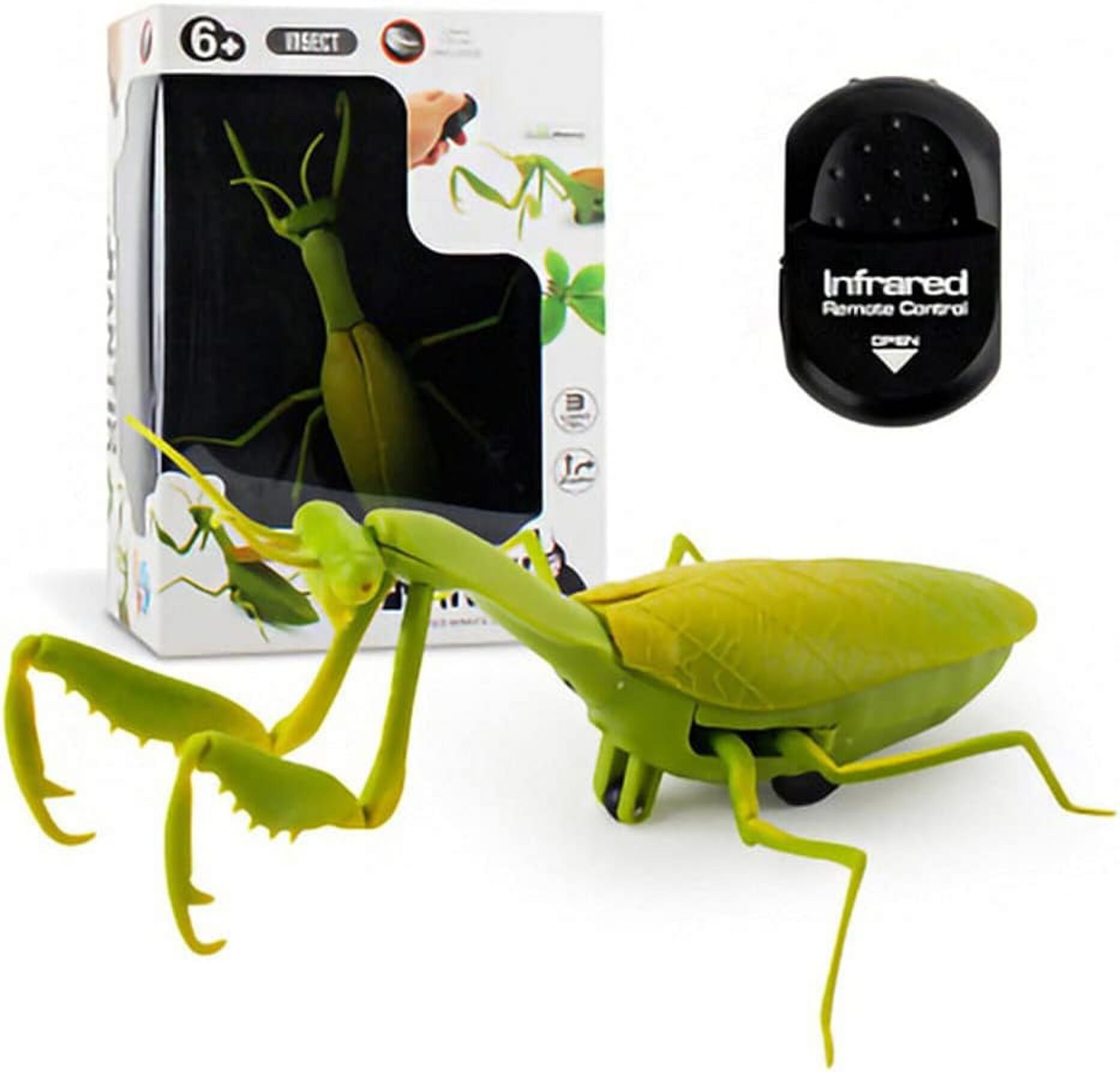 RC Mantis Model Toy Electric Animal ToyHalloween Prank Children's Toys robo Early Education Puzzle For Kids Bruce & Shark