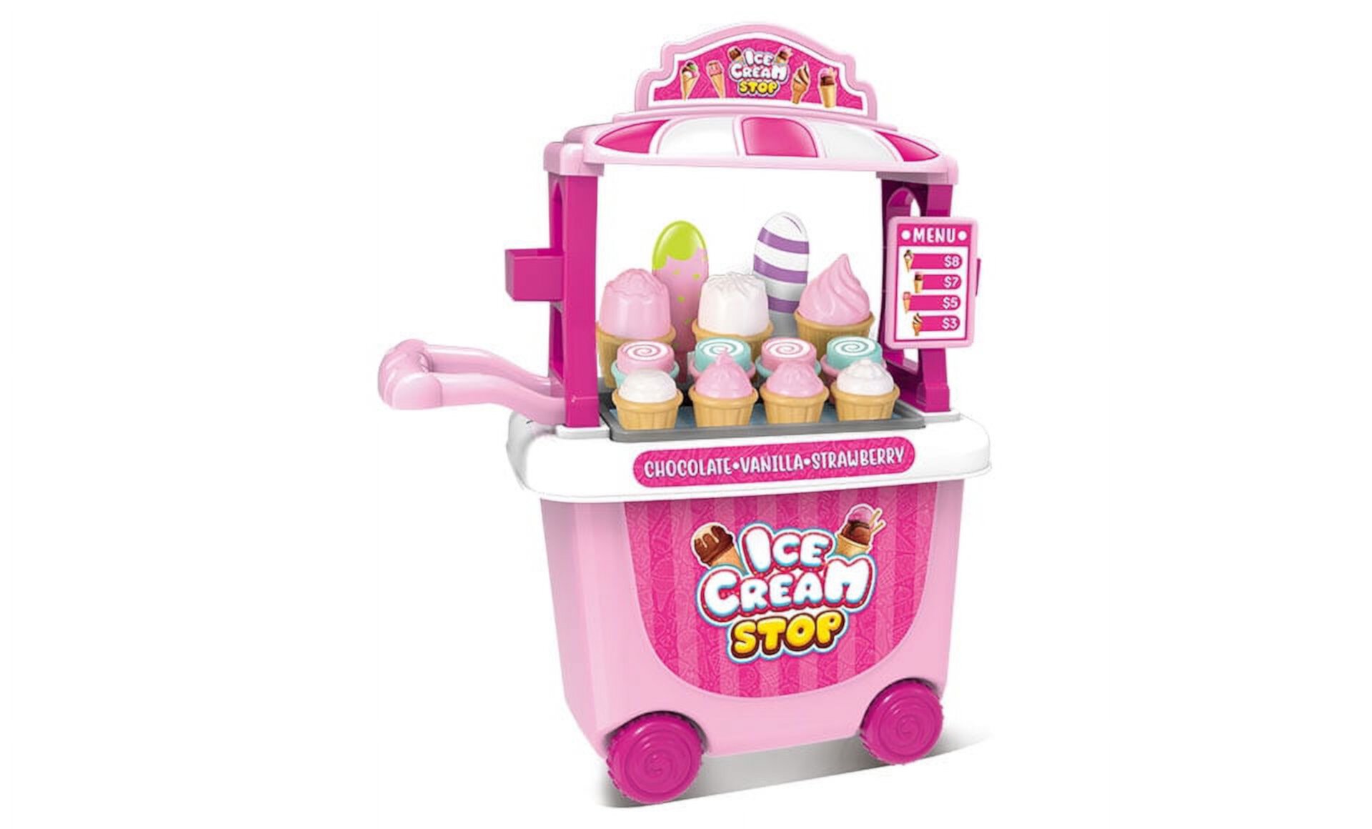 Ice Cream Stop Ice Cream Cart Playset World Tech Toys