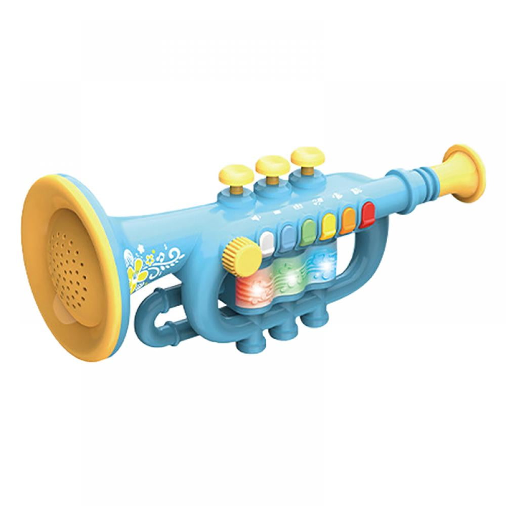 Kids Trumpet Horn | Wind Musical Insrument | 6 Colored Keys | Toddlers | Learning Clarinet | Pink Color Profit Kids