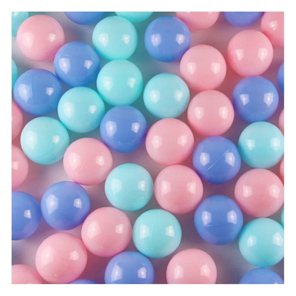 Ball Pit Balls Colorful Ocean Ball For Babies Kids Children Colorful Ball Pit Balls BPA Free Ocean Ball For Kids Playhouse Ball Pit Pool Accessories 25pcs USJIANGM