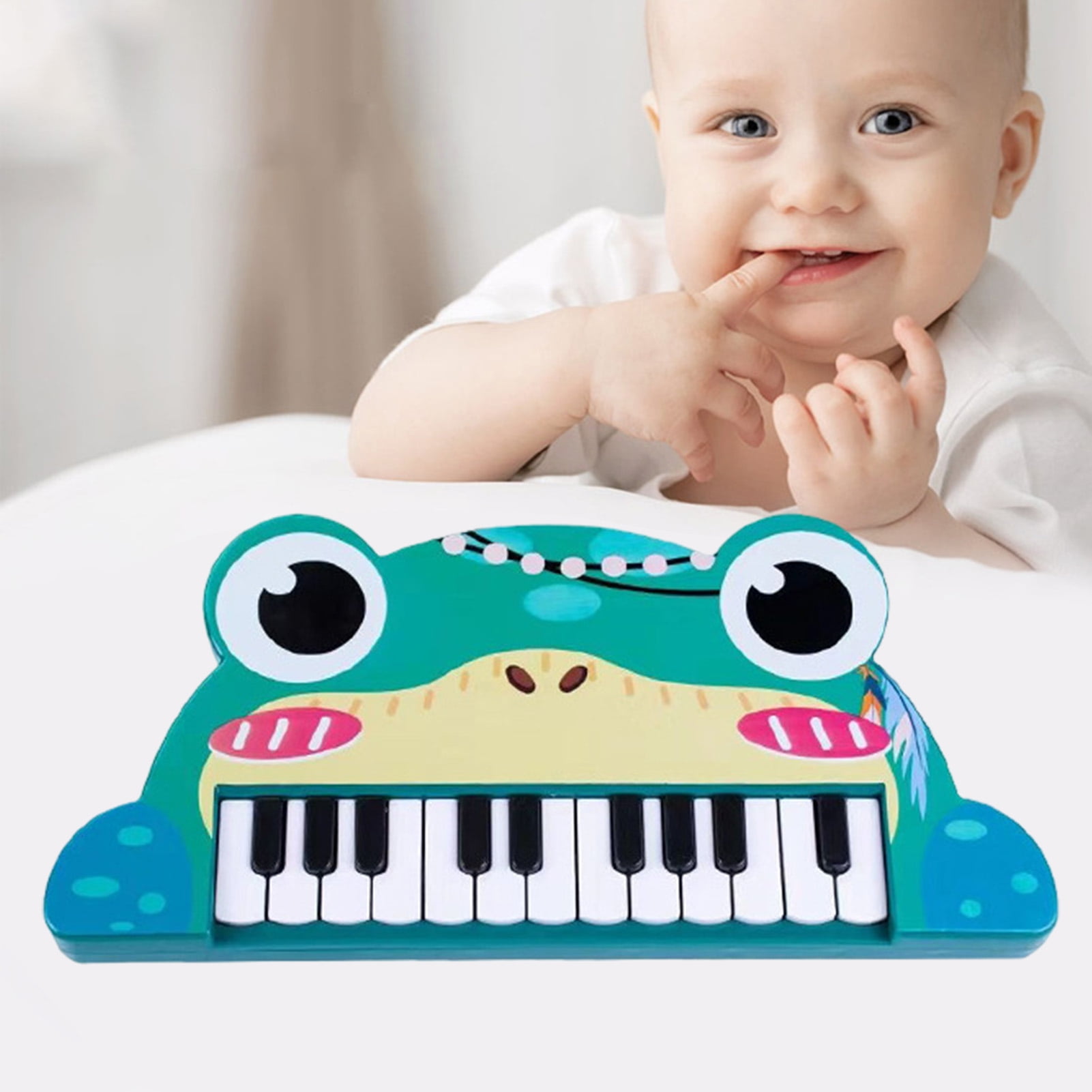 Miarnea Baby Piano Toy Music Toddlers Toys Early Learning Educational Piano Keyboard Infant Toys Baby Girl Piano Toy Age 6 to 12 Months+ Old Boy Girl Gifts Miarnea