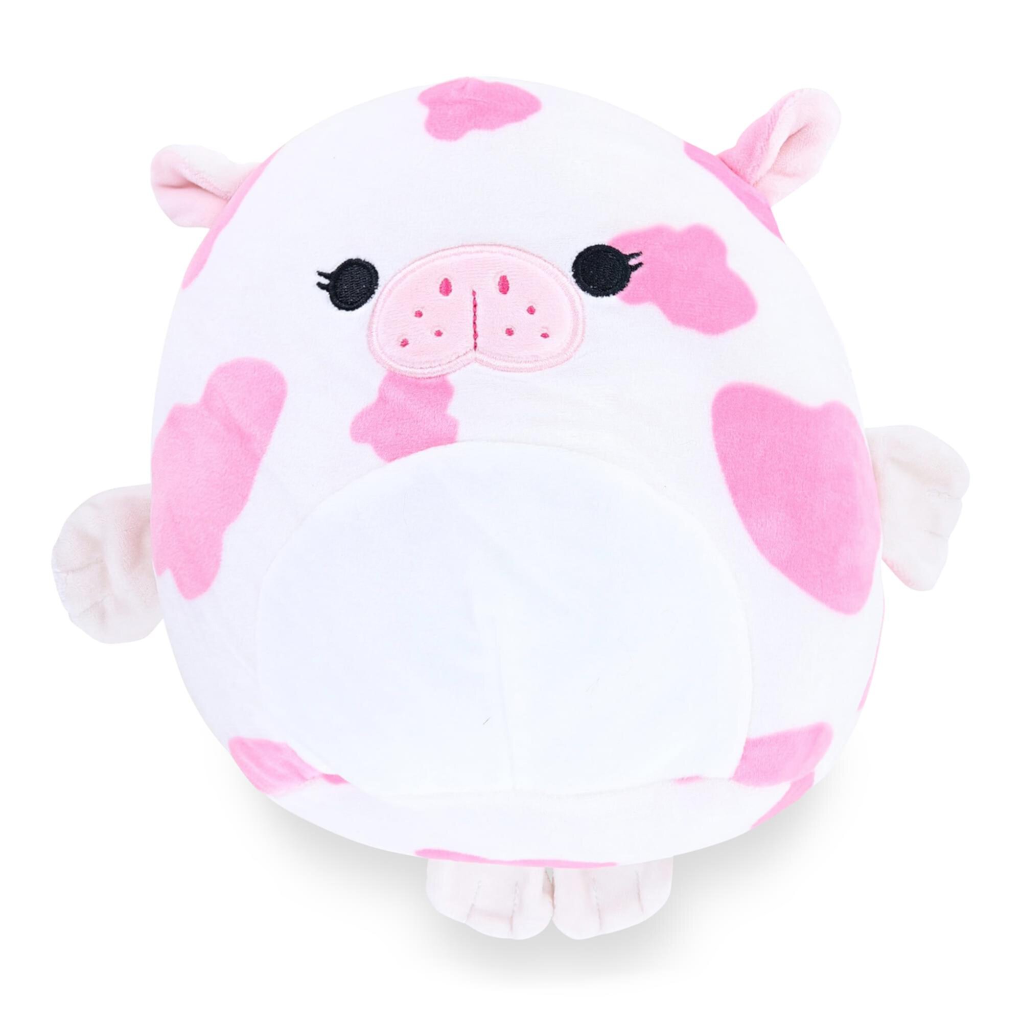 Squishmallow 8 Inch Sea Life Plush | Mondy the Pink Spotted White Sea Cow Kellytoy