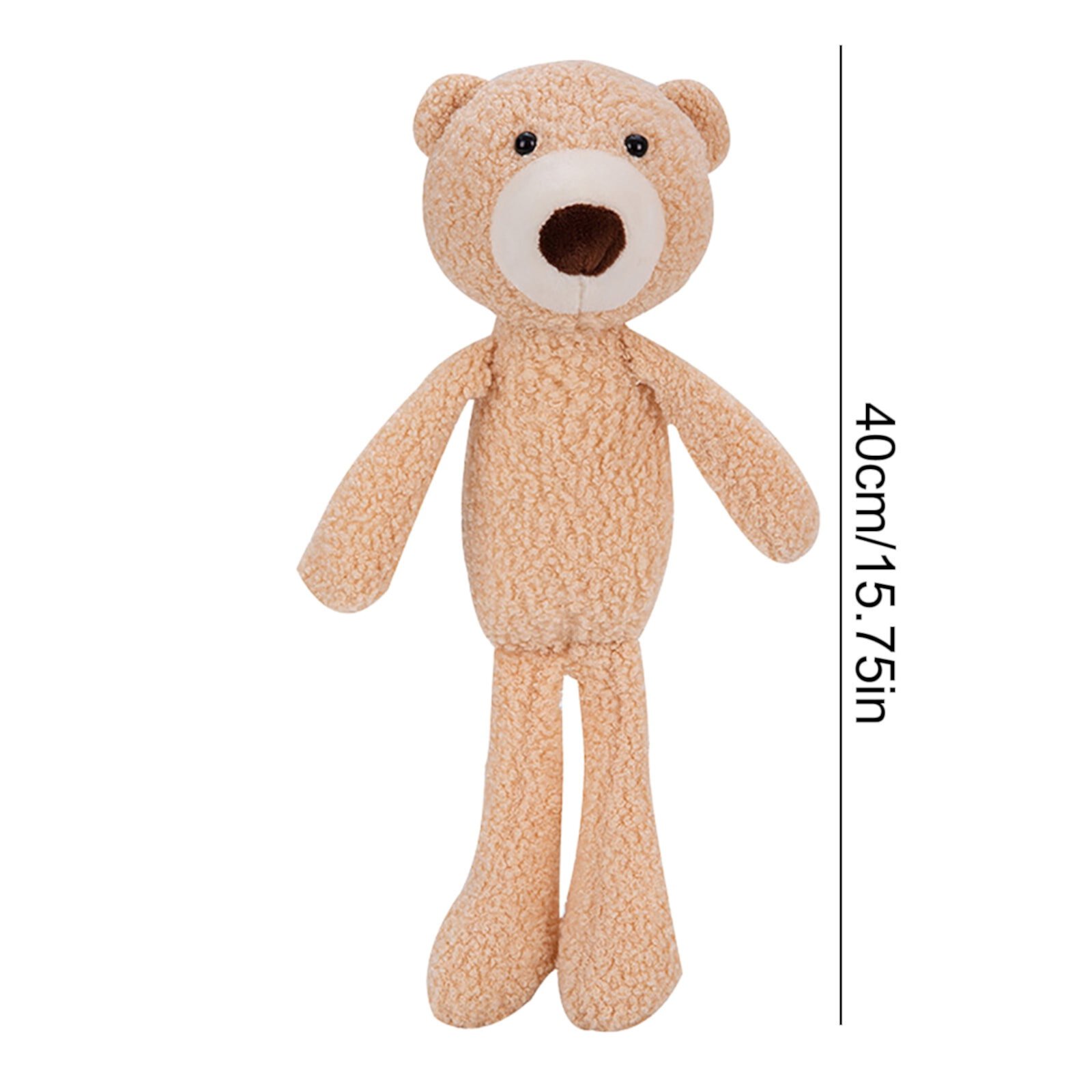 Elainilye 15.7" Teddy bear plush toys, plush toys for children aged 3, 4, 5, 6, 7, 8 Elainilye