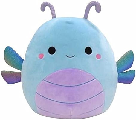 Squishmallows Original 5" Heather The Dragonfly - Official Jazwares Mini Plush - Collectible Soft & Squishy Stuffed Animal Toy - Add to Your Squad - Gift for Kids, Girls & Boys Squishmallows