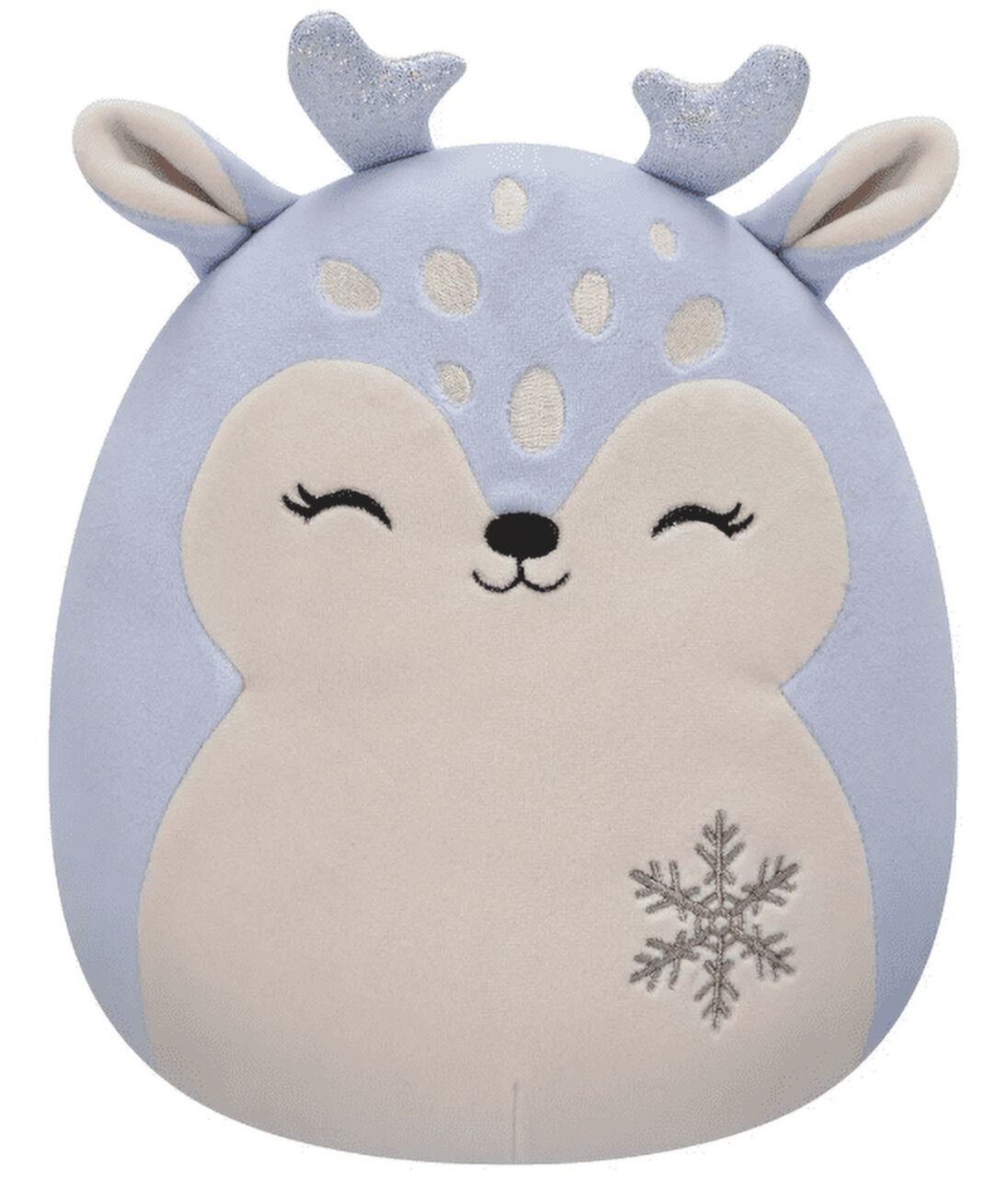 Squishmallows 8" Farryn Purple Fawn with Snowflake Little Plush Squishmallows