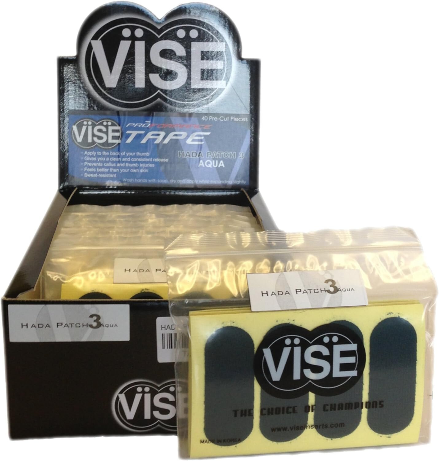 Vise Hada Patch Pre-Cut Tape (Pack of 12) ‎VISE