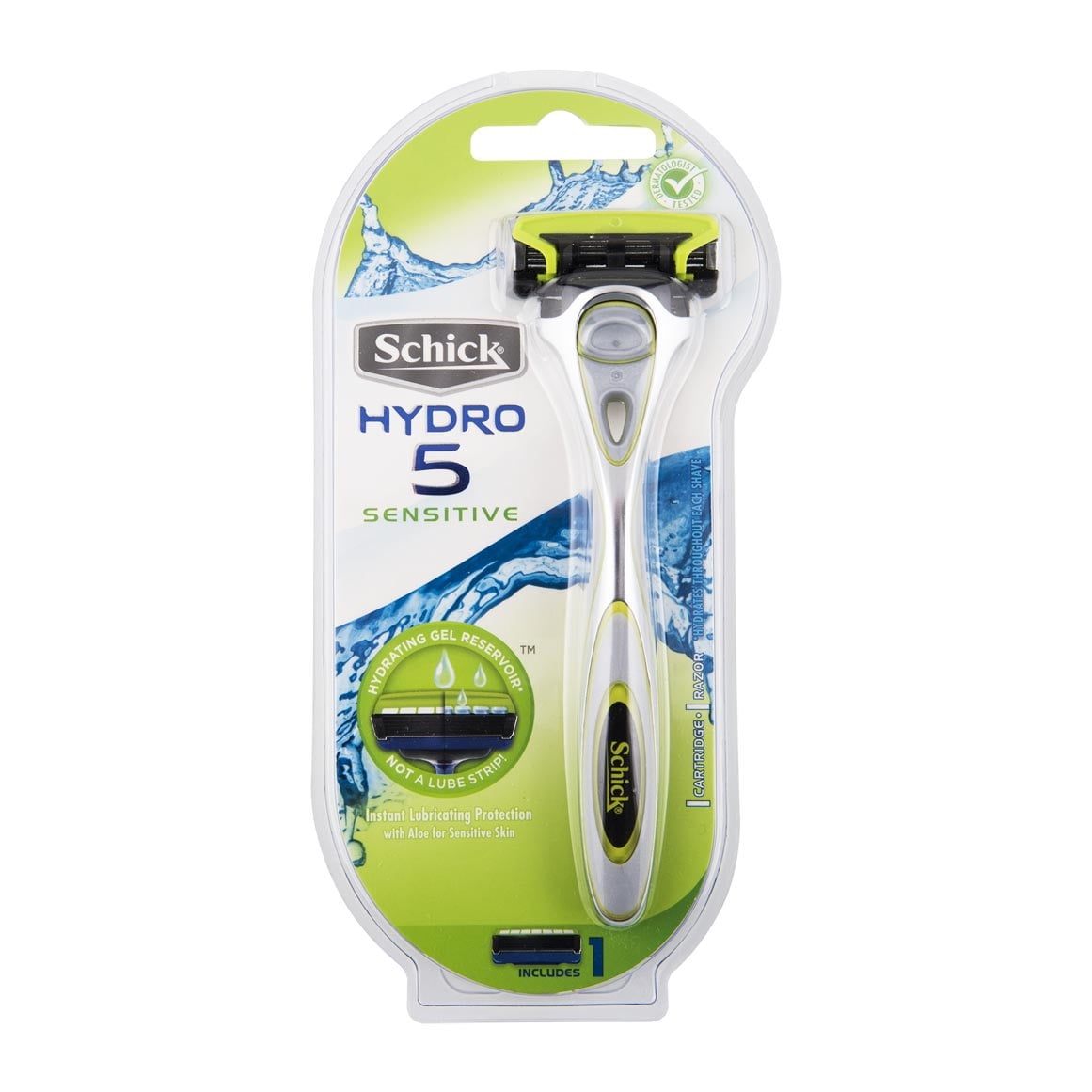 Schick Hydro 5 Sensitive Razor with 1 Refill Blade Cartridge Schick