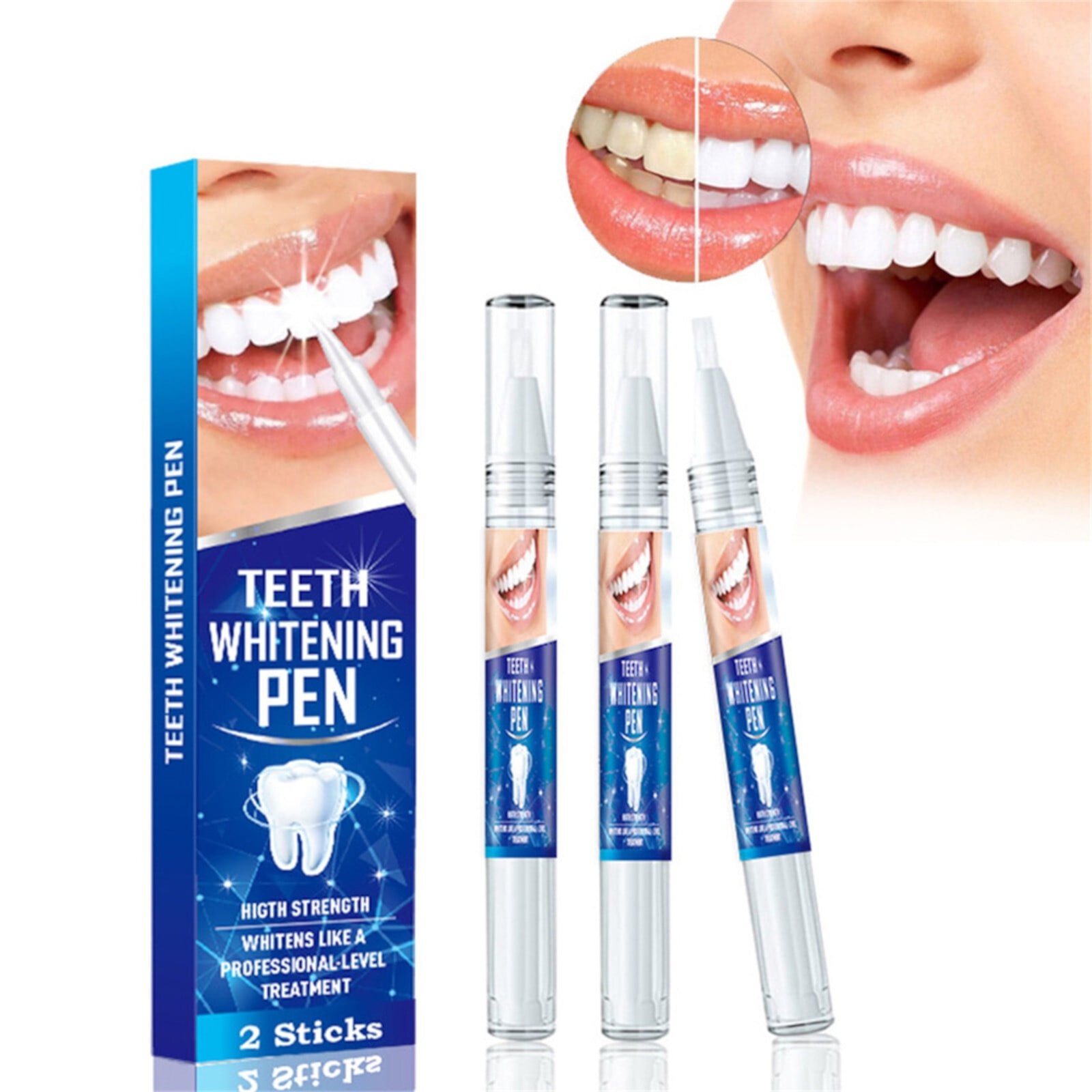 Langruiwanju Productos De Belleza Clearance! 1PC Teeth Whitening Gel Pen Quick Remove Stain Yellow Teeth Whitening White Pen 3ML Langruiwanju