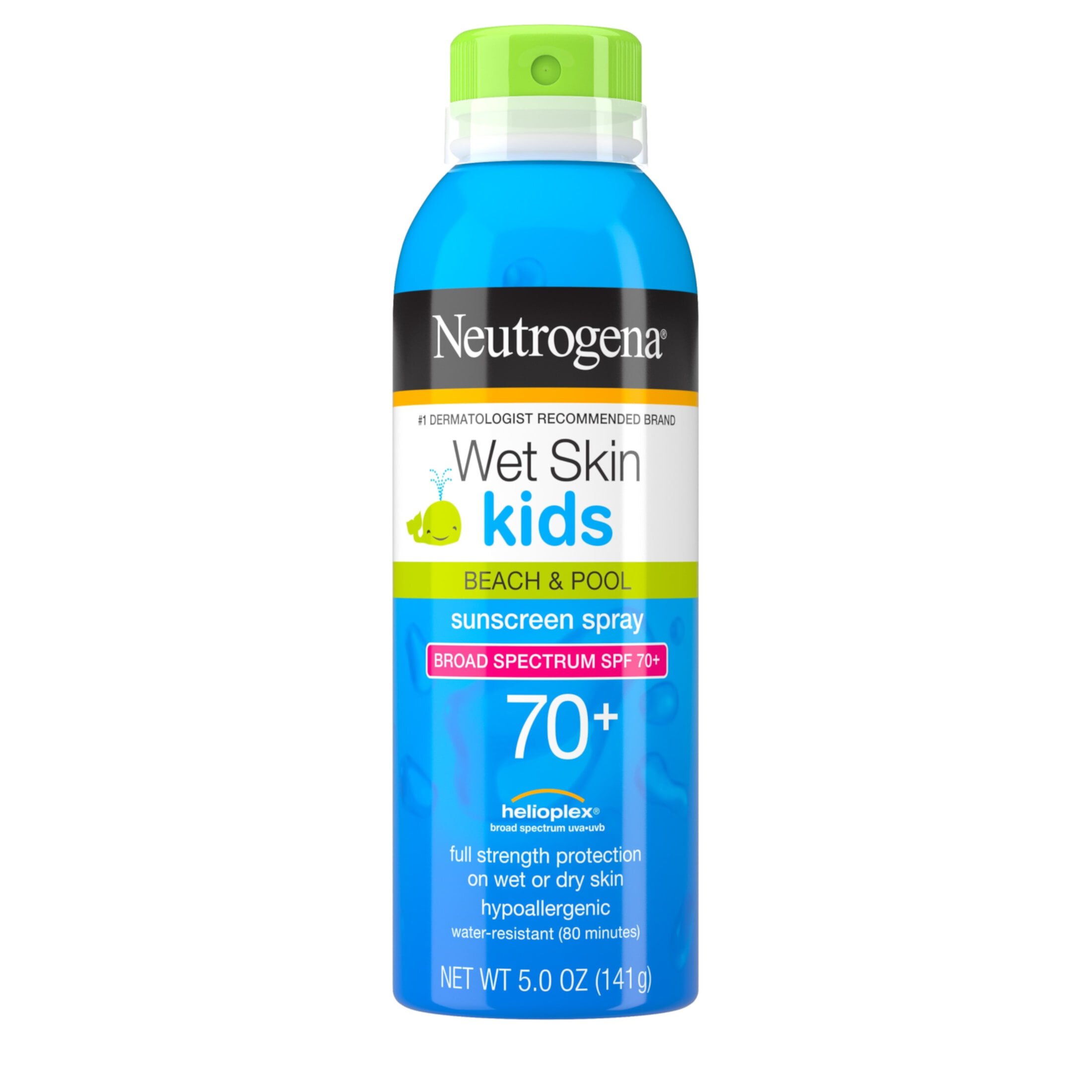 Neutrogena Kids Water-Resistant Oil-Free SPF 70+ Sunscreen Spray, 5 oz Neutrogena