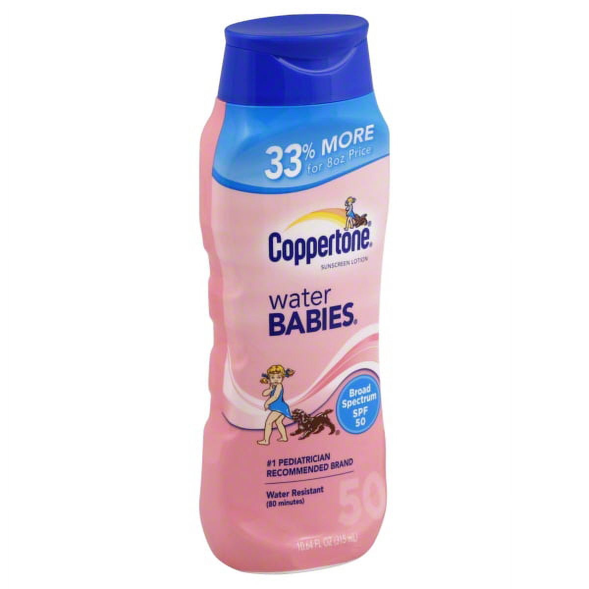 MSD Consumer Care Coppertone  Water Babies Sunscreen Lotion, 10.64 oz Coppertone