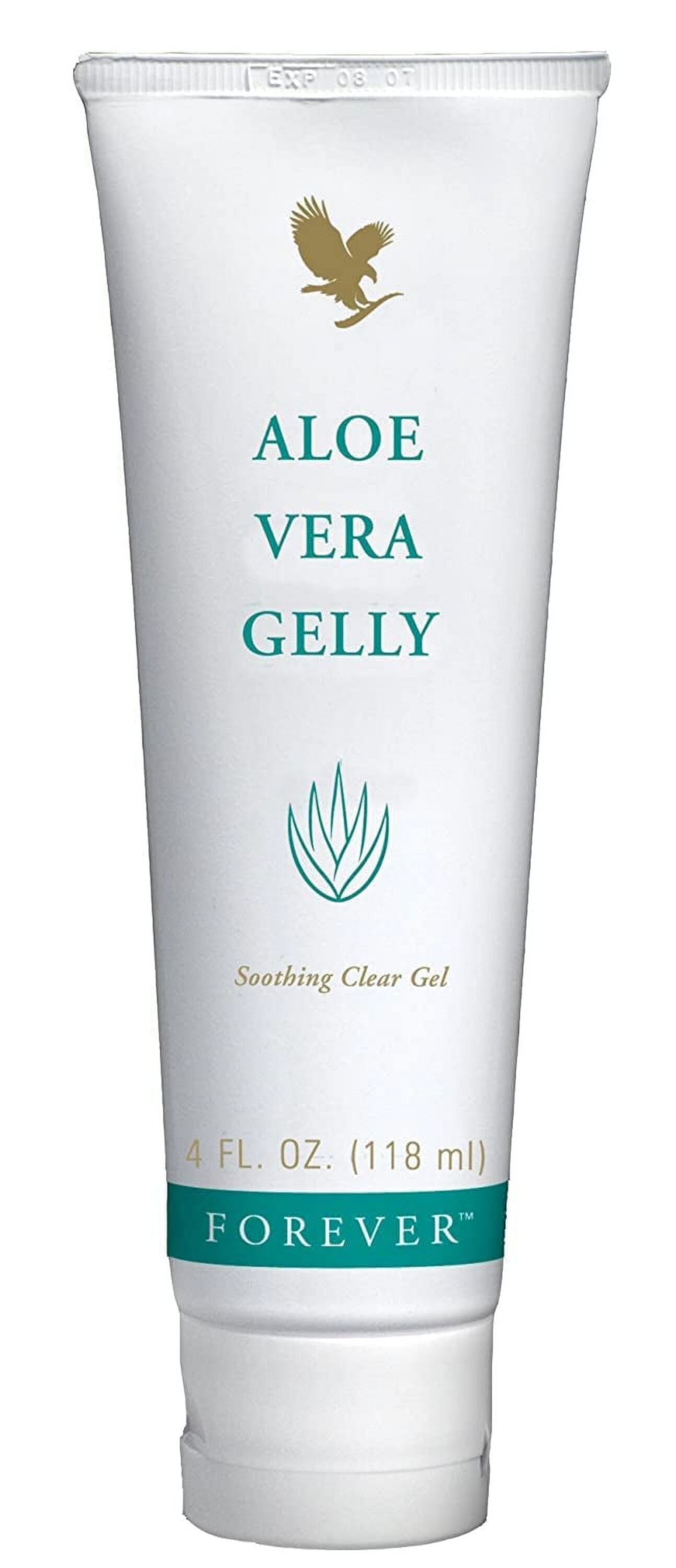 Aloe Vera Gelly 100% Stabilized Aloe Vera Gel (118Ml), 4 Fl. ALOE VERA GELLY