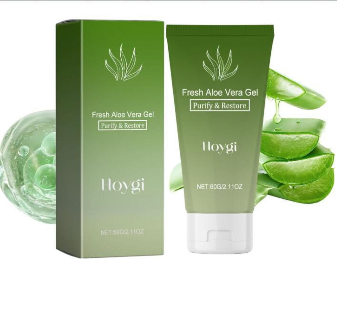 Awwp Personal Skin Care Big Sales! 1x Aloe Vera Gel Aloe Gel Hydrating and Moisturizing To Sunburn and Facial Skin Care Aloe Gel Gently Exfoliates and Nourishes The Skin Awwp