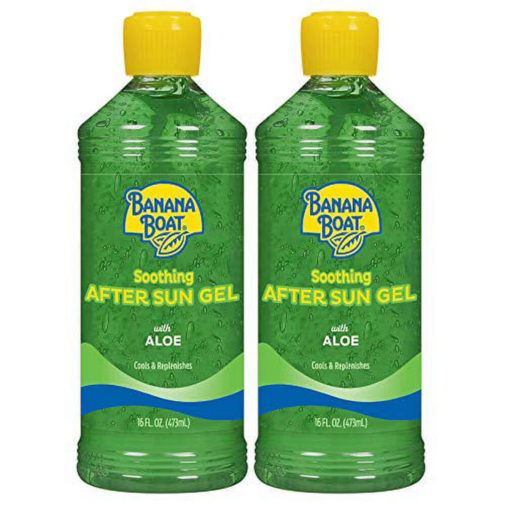 Banana Boat Soothing After Sun Gel with Aloe Vera, Reef Friendly, 16oz. - Twin Pack Bryce M&R Wholesale LLC