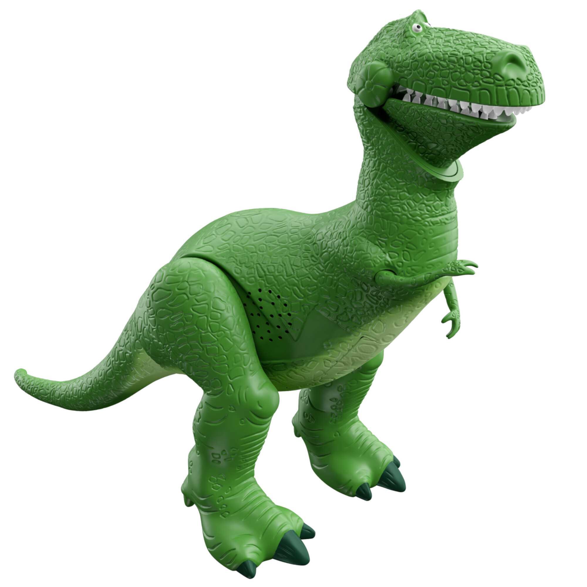 Disney Pixar Toy Story Rex Action Figure, Roarin' Laughs Talking Dinosaur Toy, Movie Collectible Disney