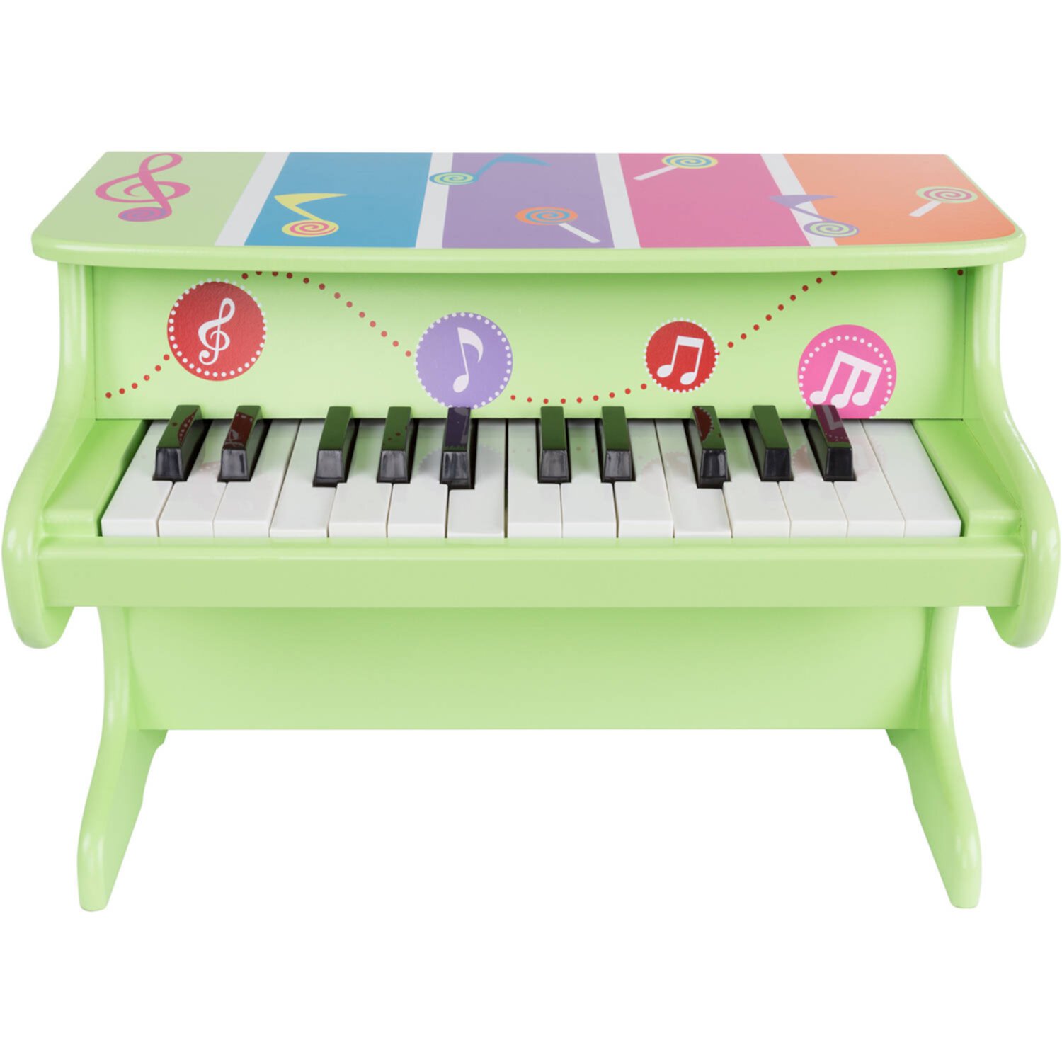 Children’s Toy Piano 25 - Key Colorful Musical Upright Piano with Sounds by Hey! Play! Hey! Play!