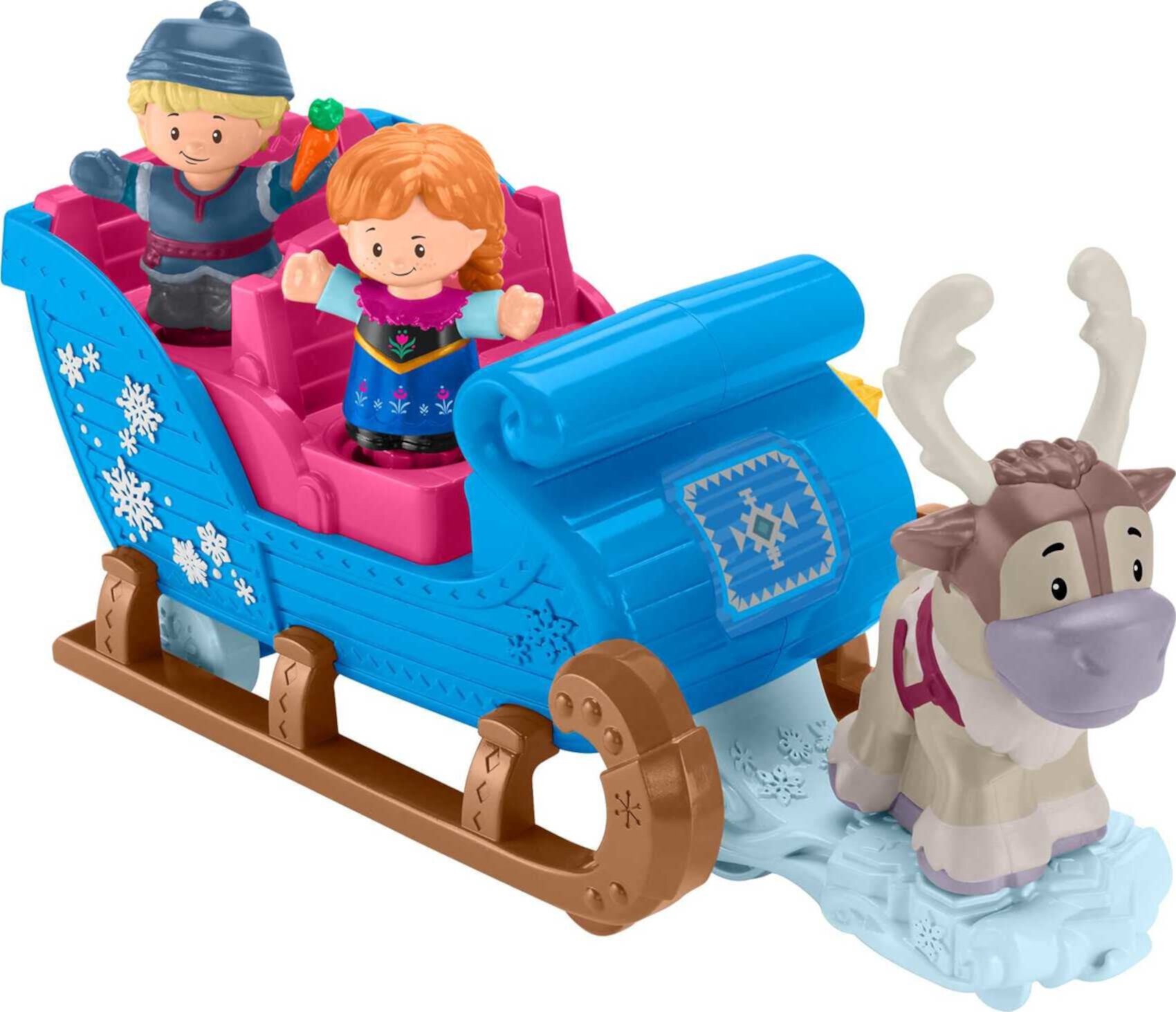 Little People Disney Frozen Kristoff's Sleigh Ride with Anna & Sven. Little People