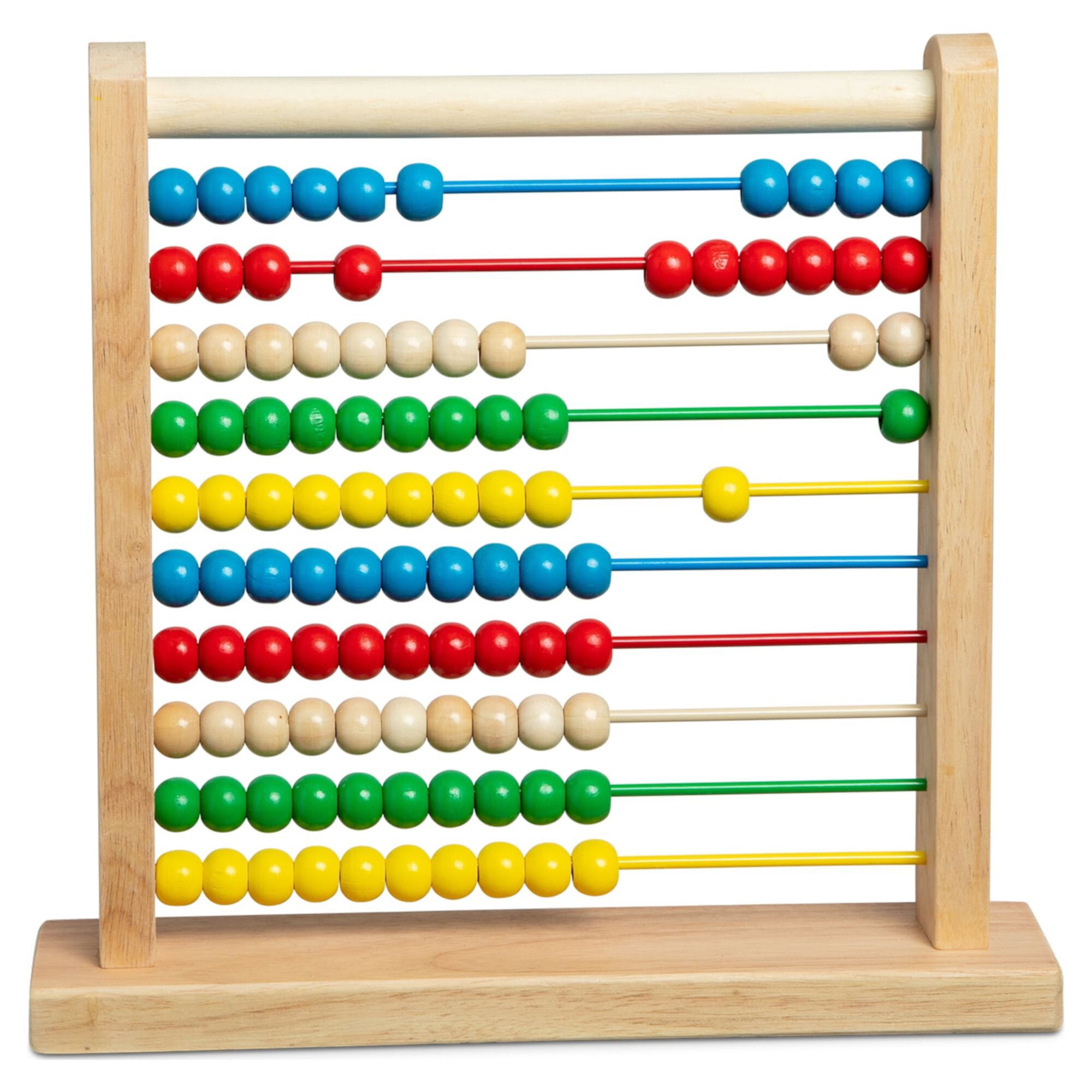 Melissa & Doug Abacus - Classic Wooden Educational Counting Toy With 100 Beads Melissa & Doug