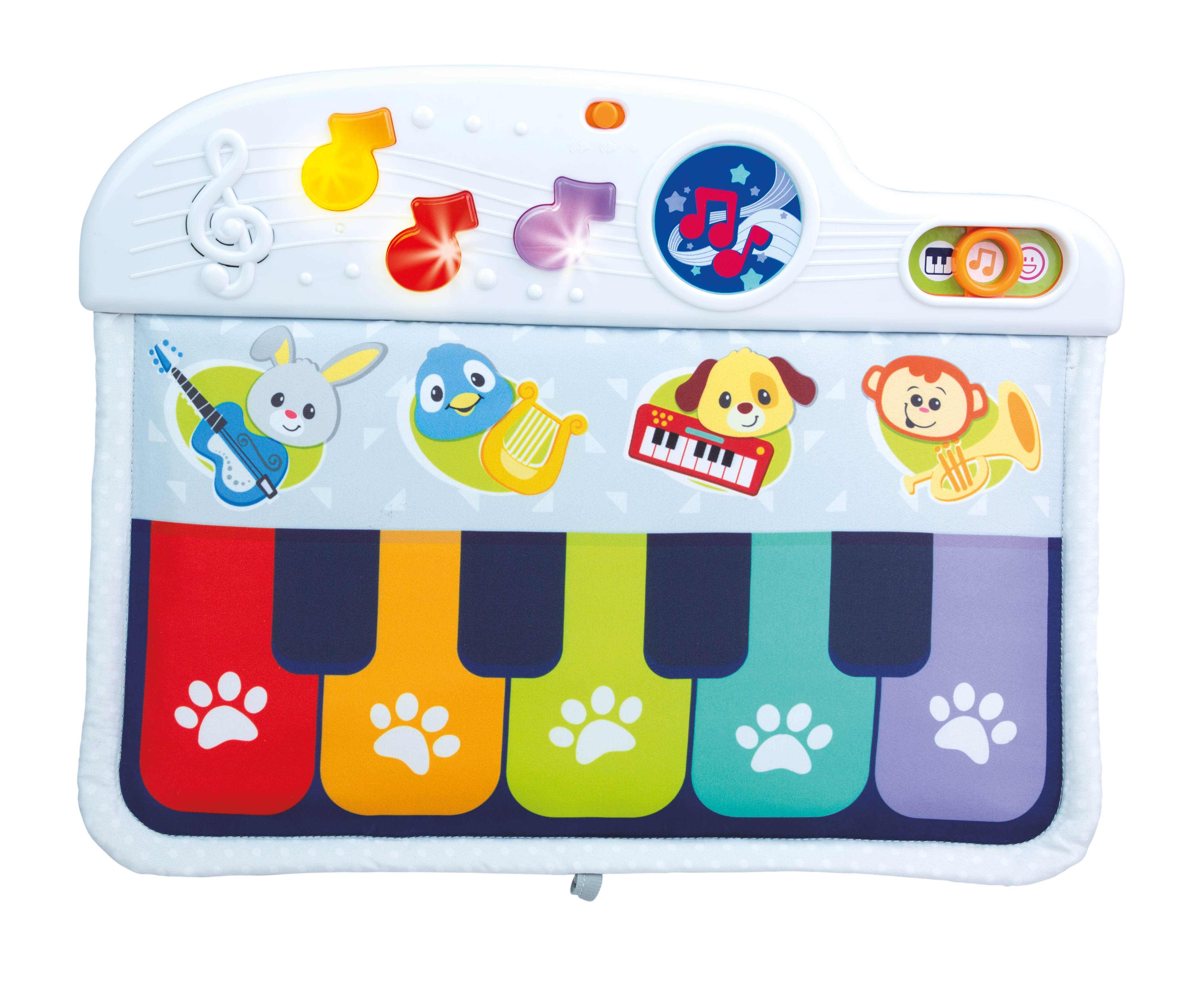 Winfun Animal Friends Crib 5 Key Piano-Gender Neutral Recommended Ages Newborn and up 9.8"L x 1.1"W x 14.5"H Winfun