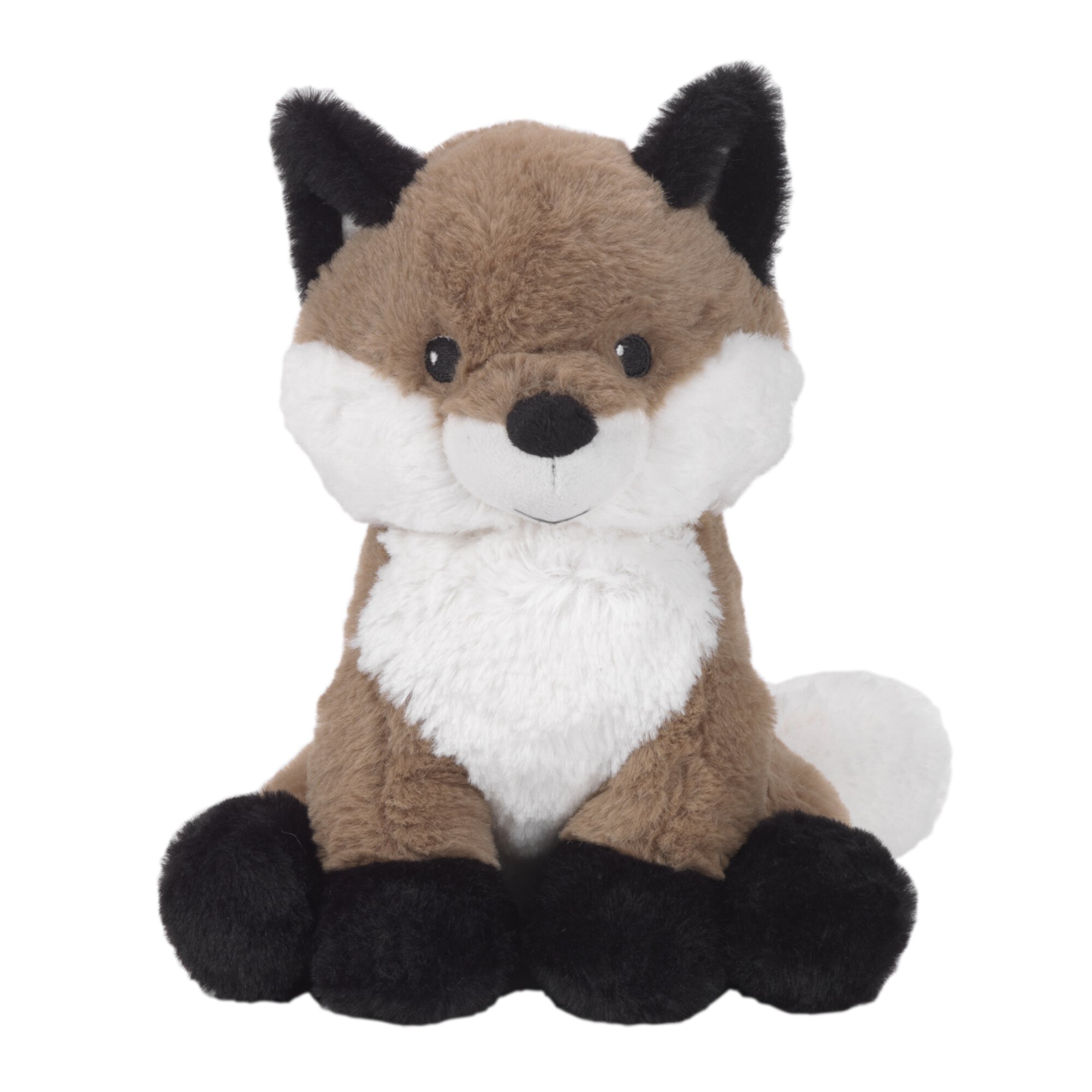 Lambs & Ivy Painted Forest Brown/White Plush Fox Stuffed Animal - Knox Lambs & Ivy