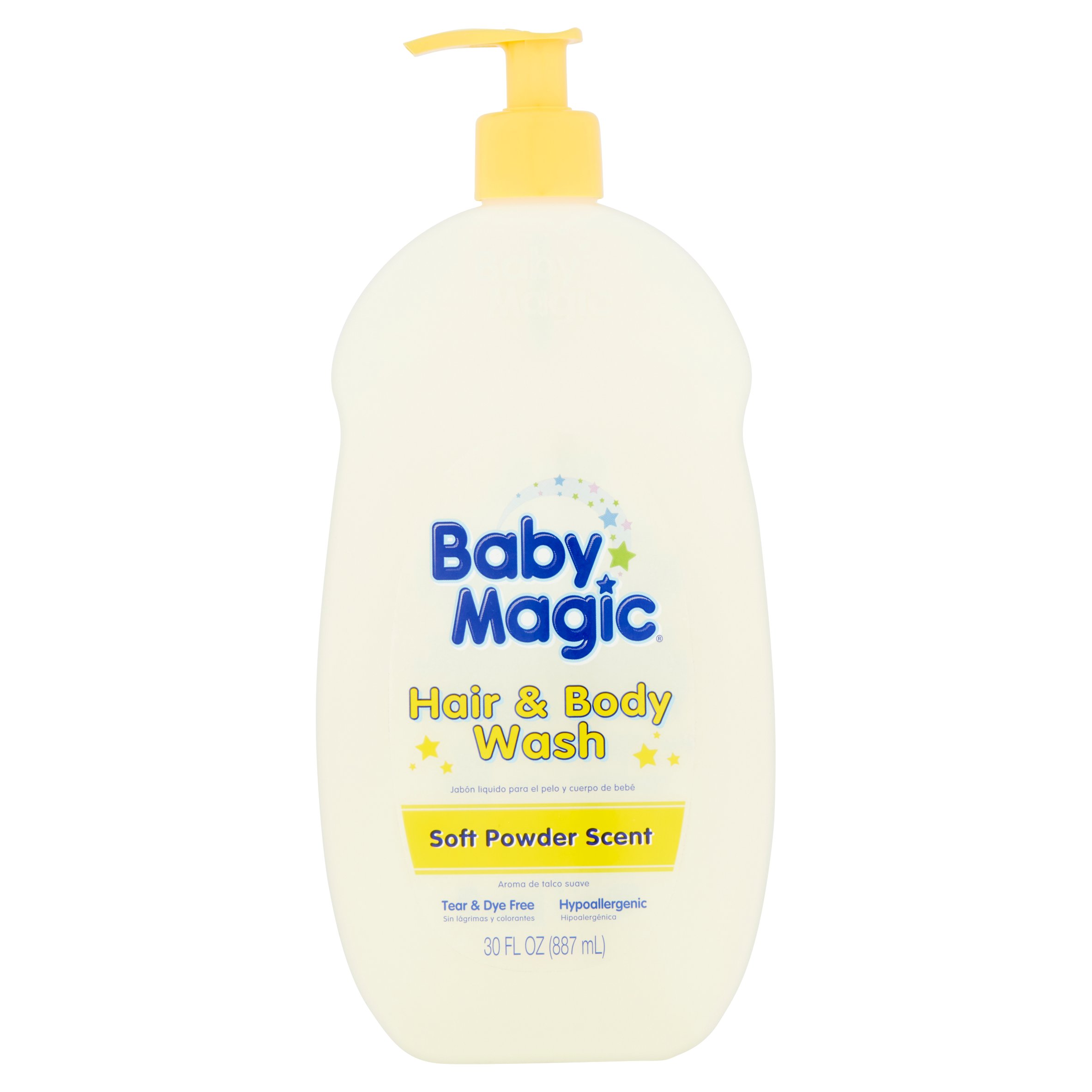 Baby Magic Hair and Body Wash, Soft Powder Scent, 30 Ounces Baby Magic