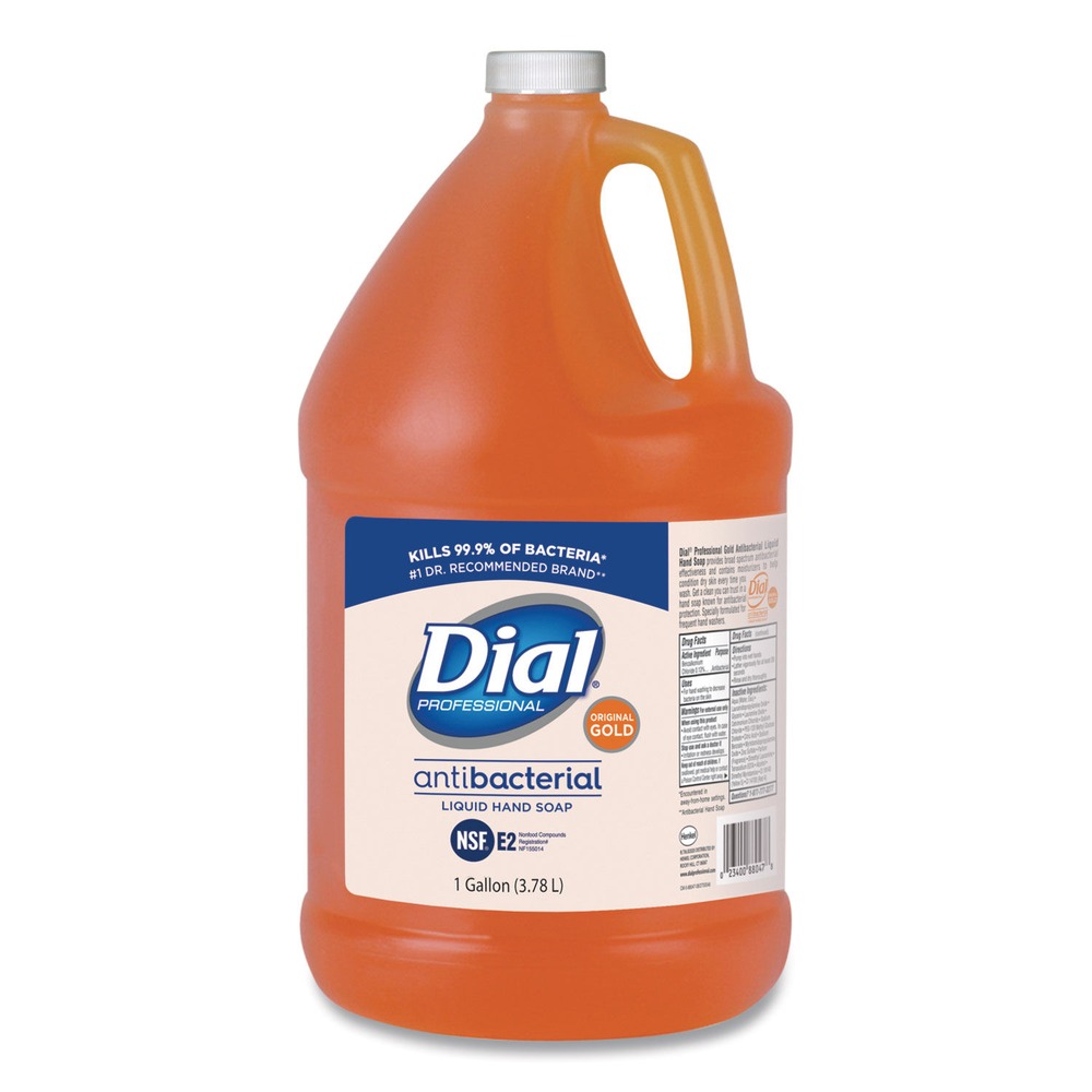 Dial Professional Gold Antimicrobial Soap, Floral Fragrance, 1gal Bottle Dial Professional