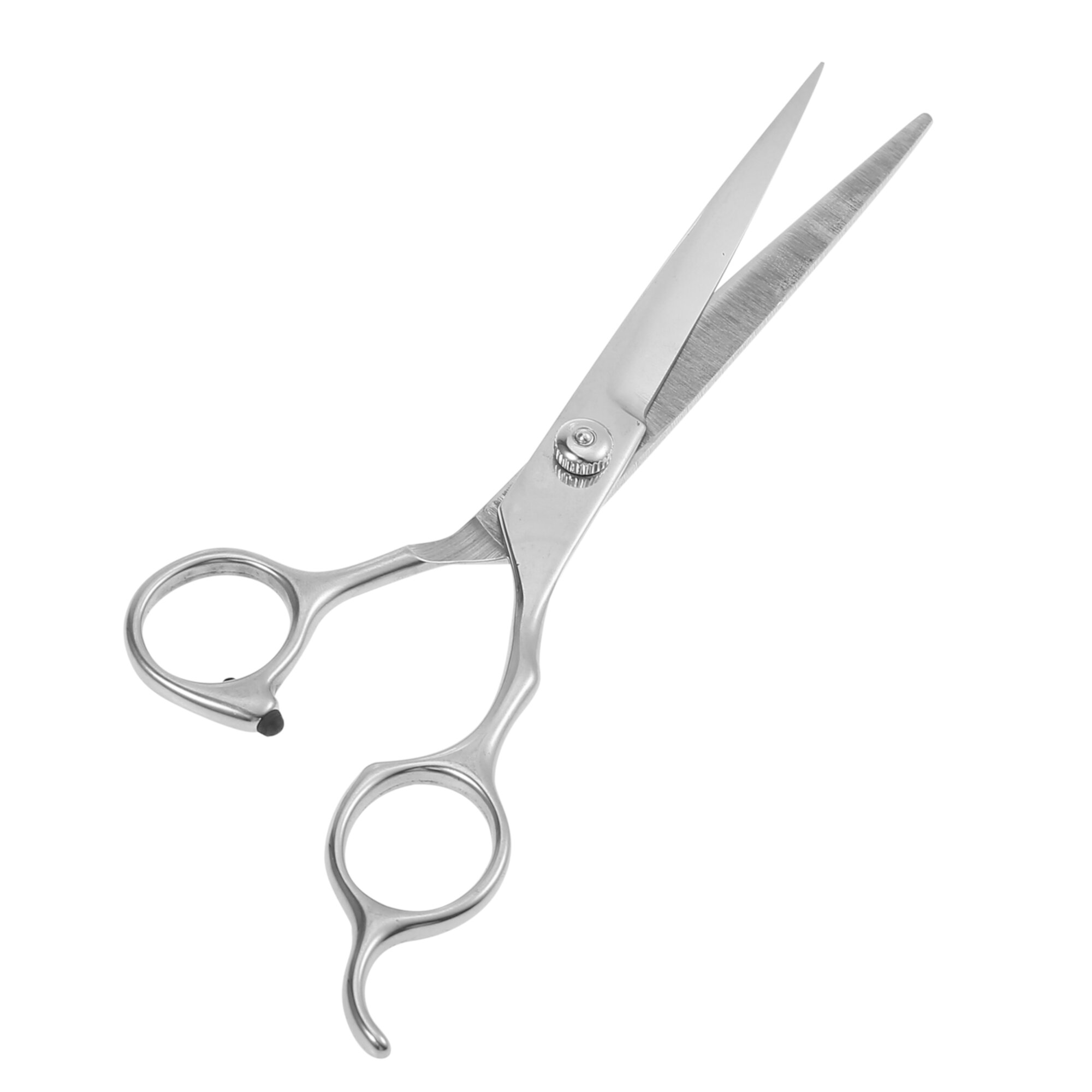 Unique Bargains 7 In Straight Scissors for Long Short Thick Hair for Men Women Silver Tone Unique Bargains