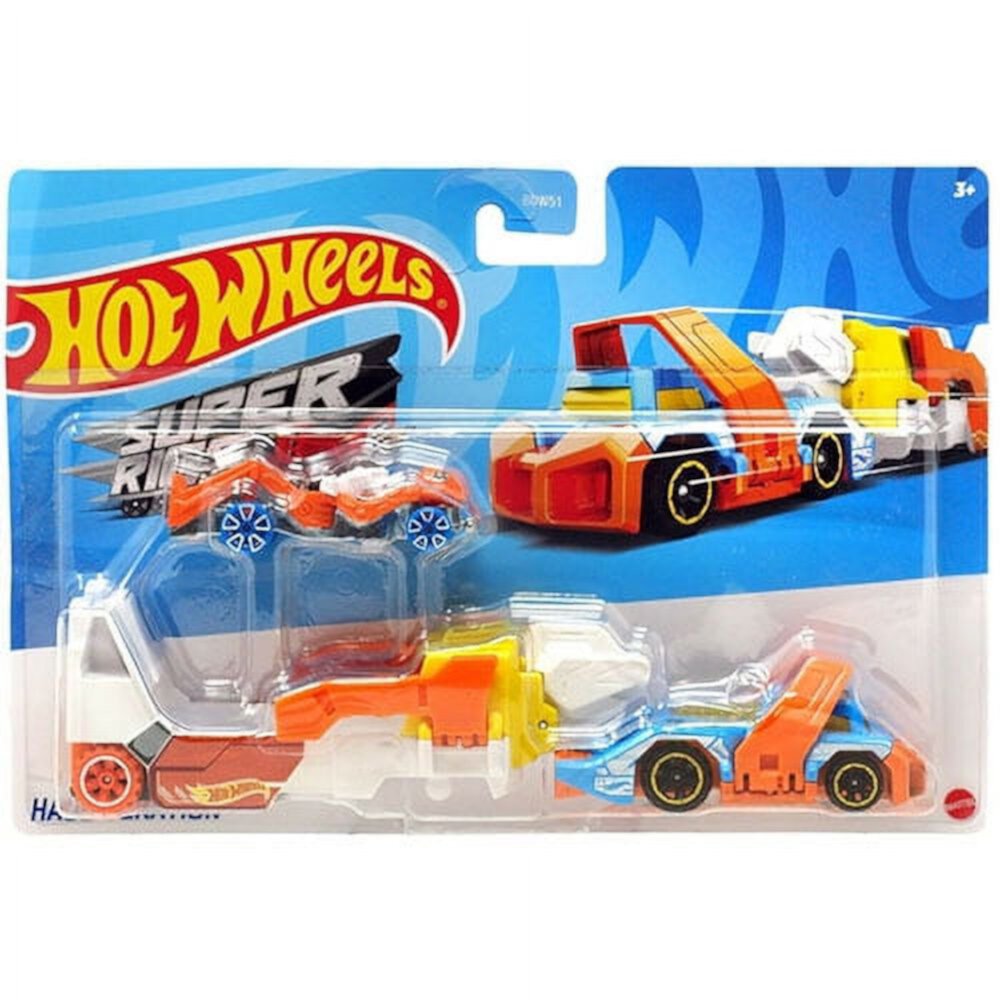 Mattel - Hot Wheels Super Rigs Die-Cast Vehicle - HAUL-TERATION (GRV00) Mattel