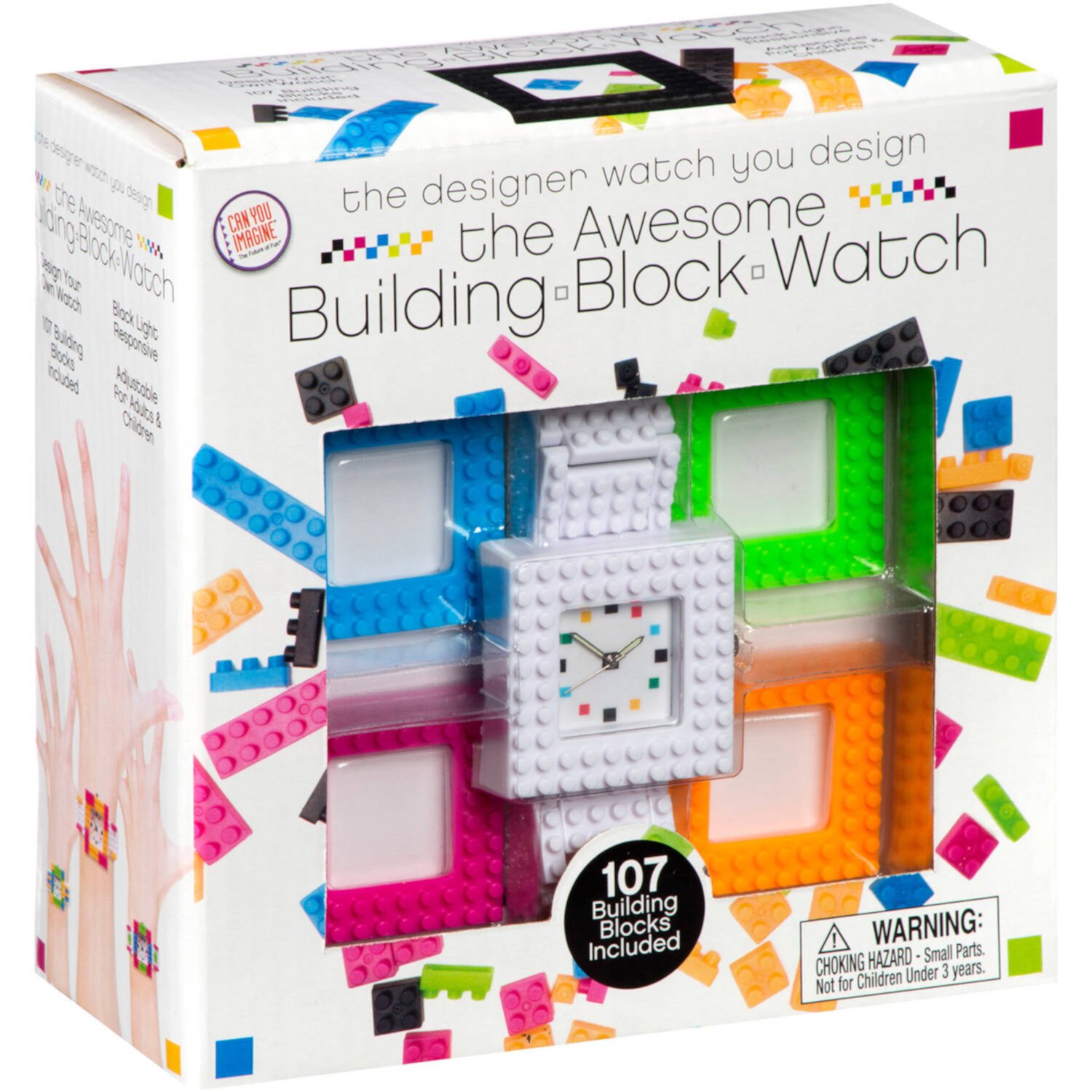 Toysmith Design Your Own Building Blocks Watch Kit TOYSMITH