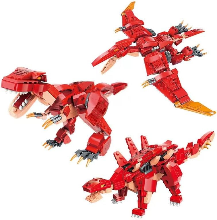 Syrinx Dinosaur Building Sets Animals Dragon for Boys Girls 8+, Not Compatible with Lego SYRINX