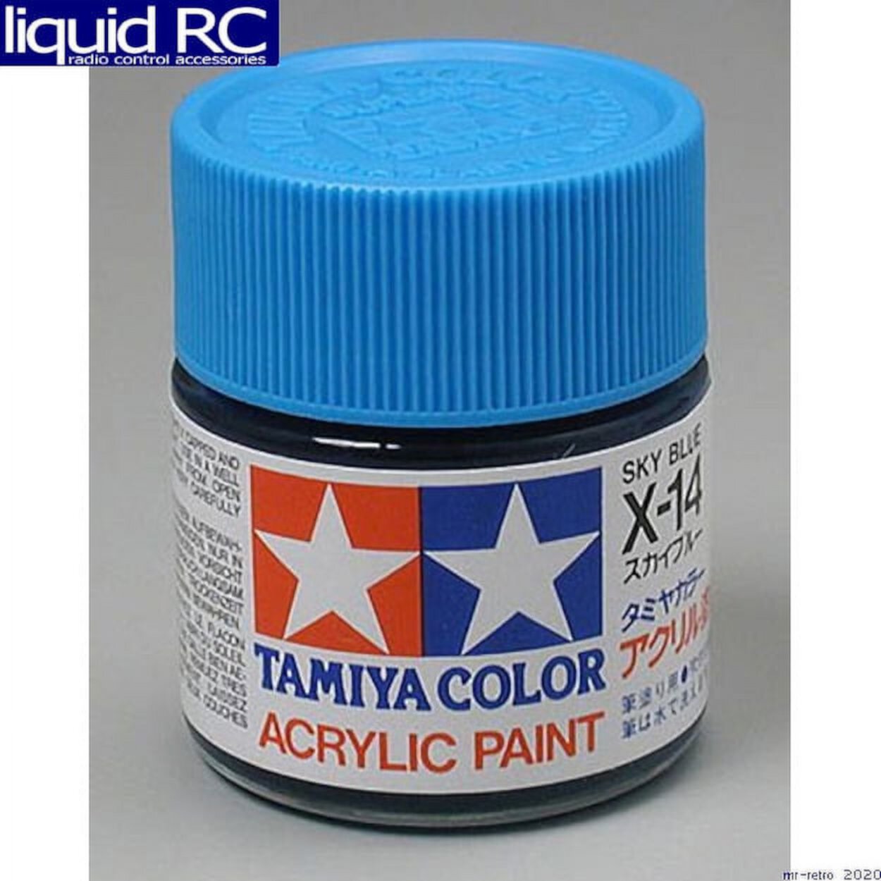 Tamiya USA TAM81014 Acrylic X14 Gloss Sky Blue Tamiya