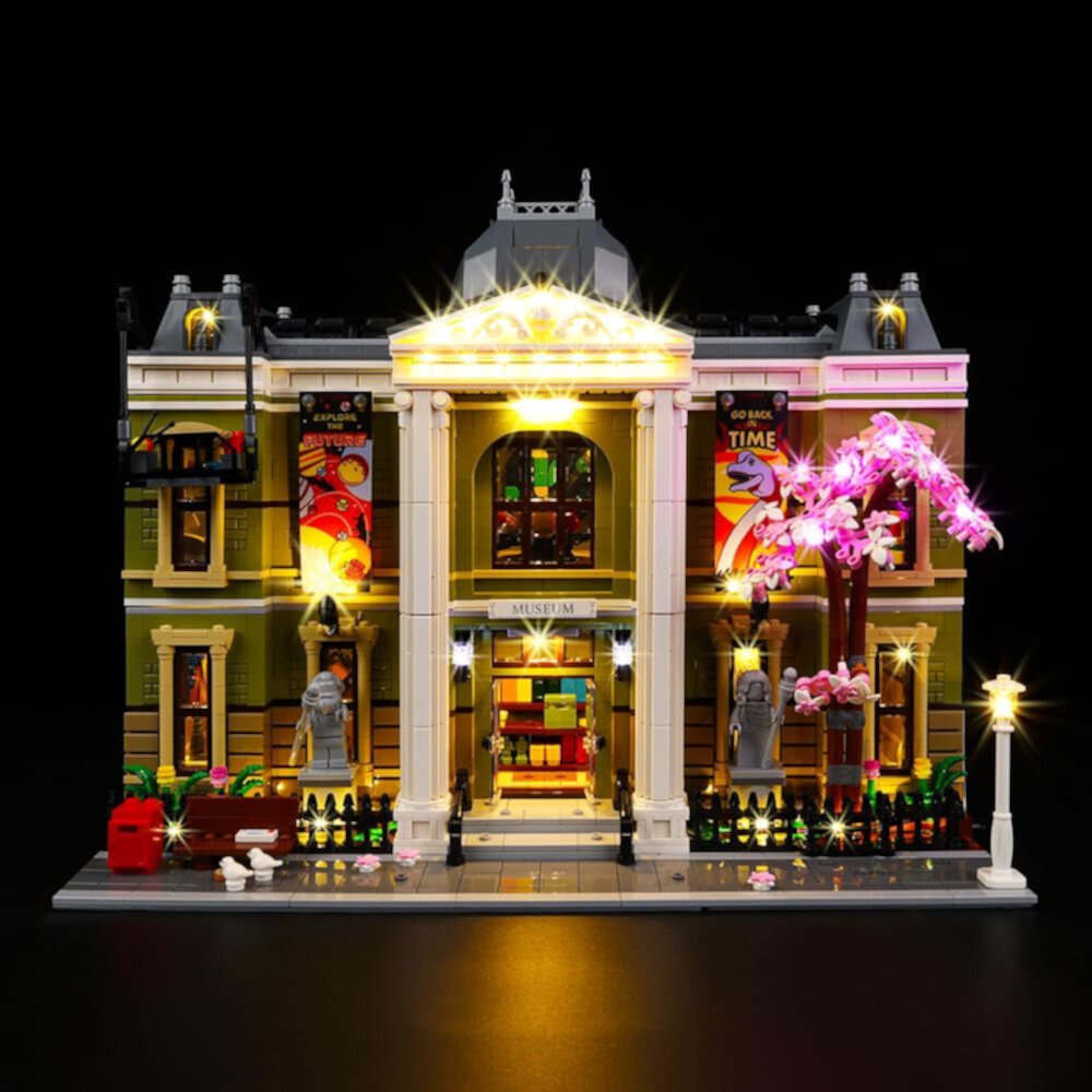 Kyglaring Led Light Kit for Lego 10326 Natural History Museum Building Blocks Set-No Model(Classic Version) KYGLARING