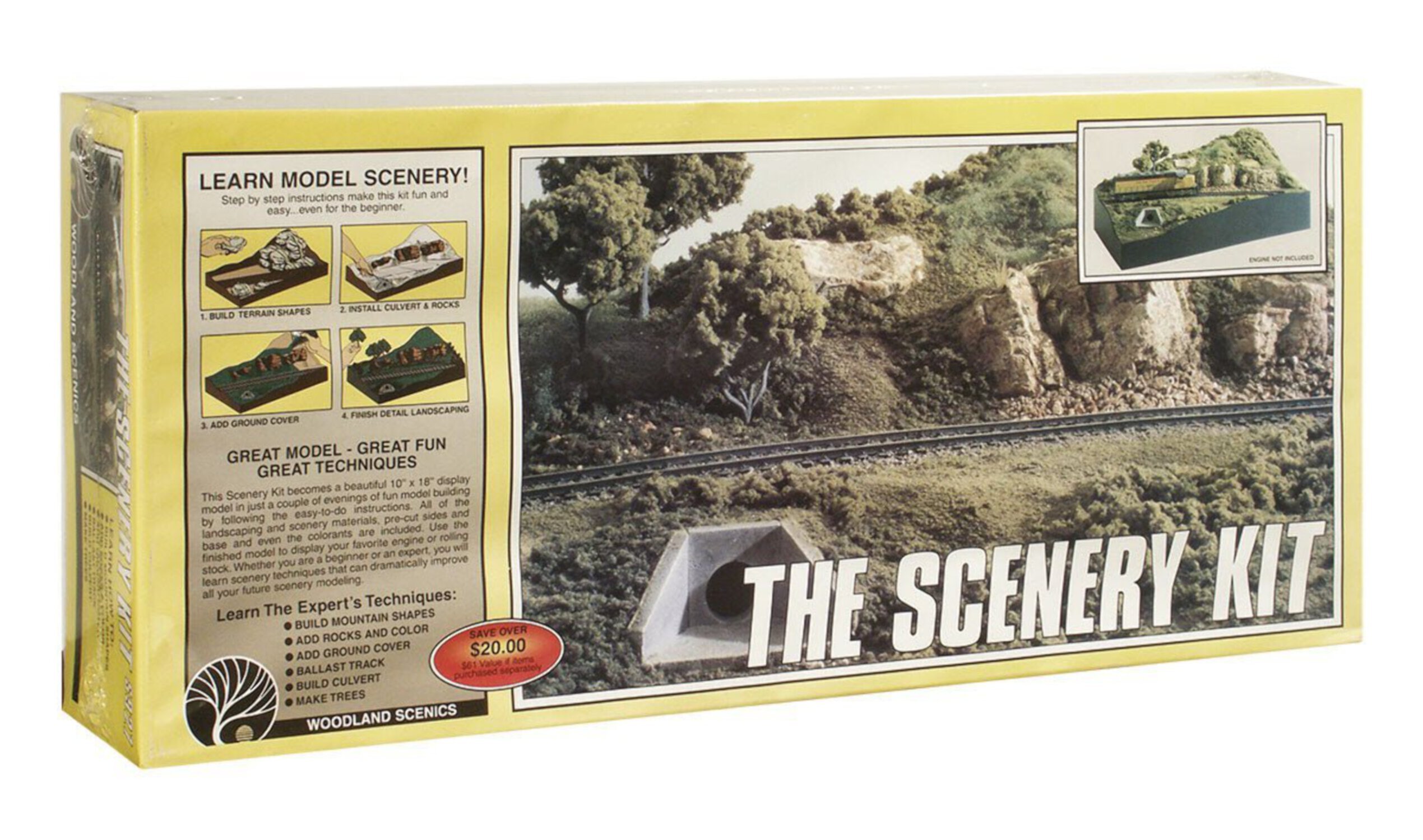 Woodland Scenics® The Scenery Kit, HO Scale Unknown