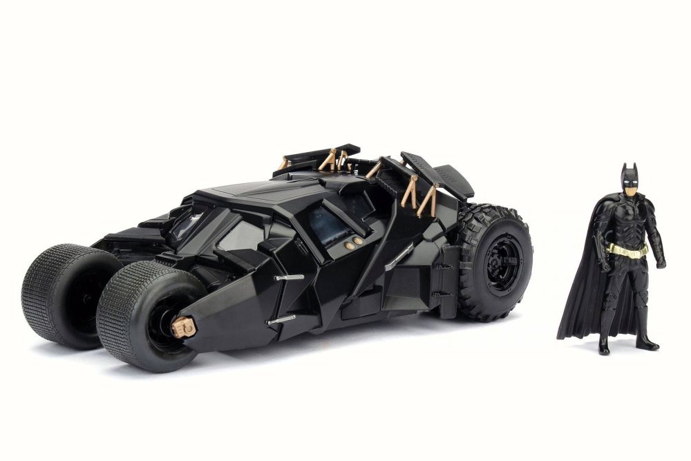 2008 "The Dark Knight" Tumbler Batmobile with Batman Diecast Figurine 1/24 Diecast Model Car by Jada JADA TOYS