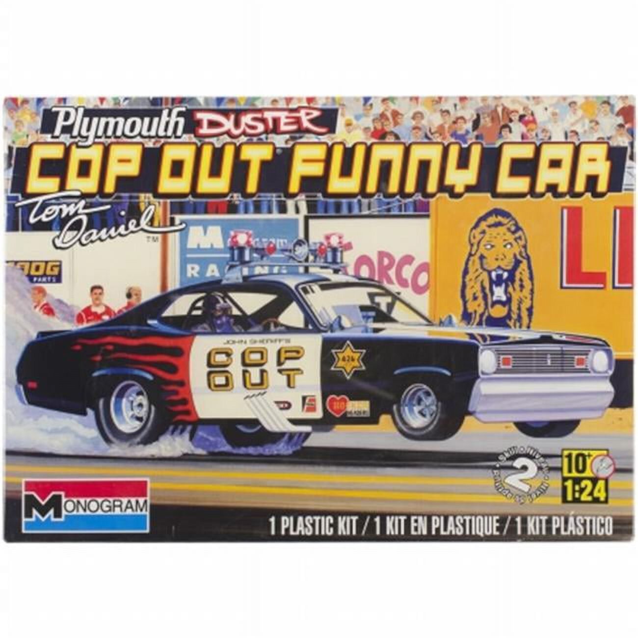 Plastic Model Kit-Plymouth Duster Cop Out Car 1/24 Revell