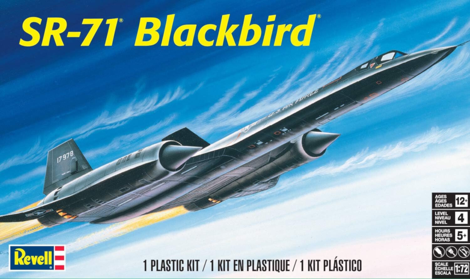 Revell 1:72 SR-71A Blackbird Carrera