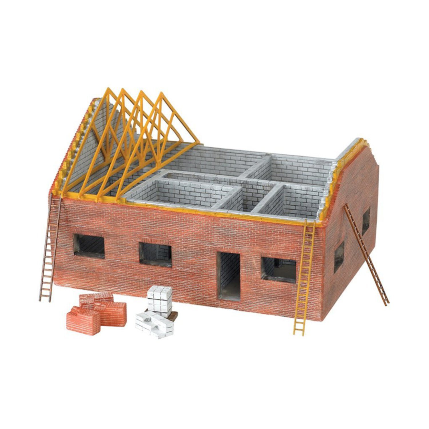 Bachmann SceneScapes™ Residential Building Site Structure, HO Scale Unknown