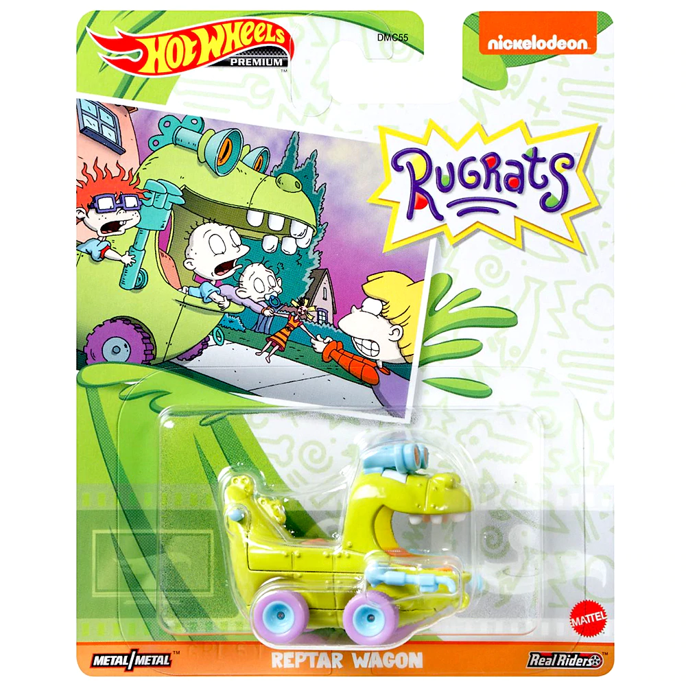 Rugrats Reptar Wagon Hot Wheels Premium Diecast 1/64 Unknown