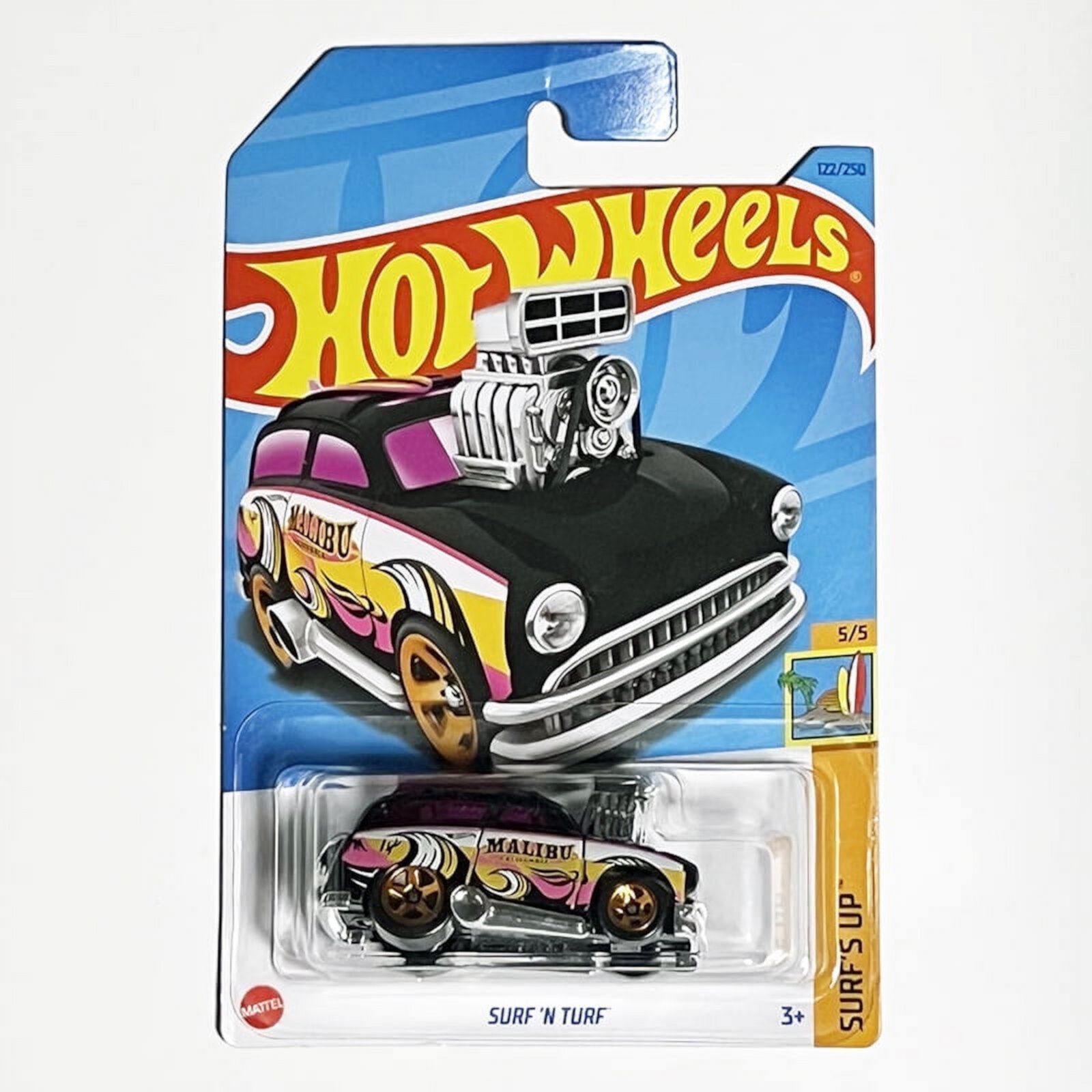 Hot Wheels Surf N Turf (Black) Surf's Up Mattel