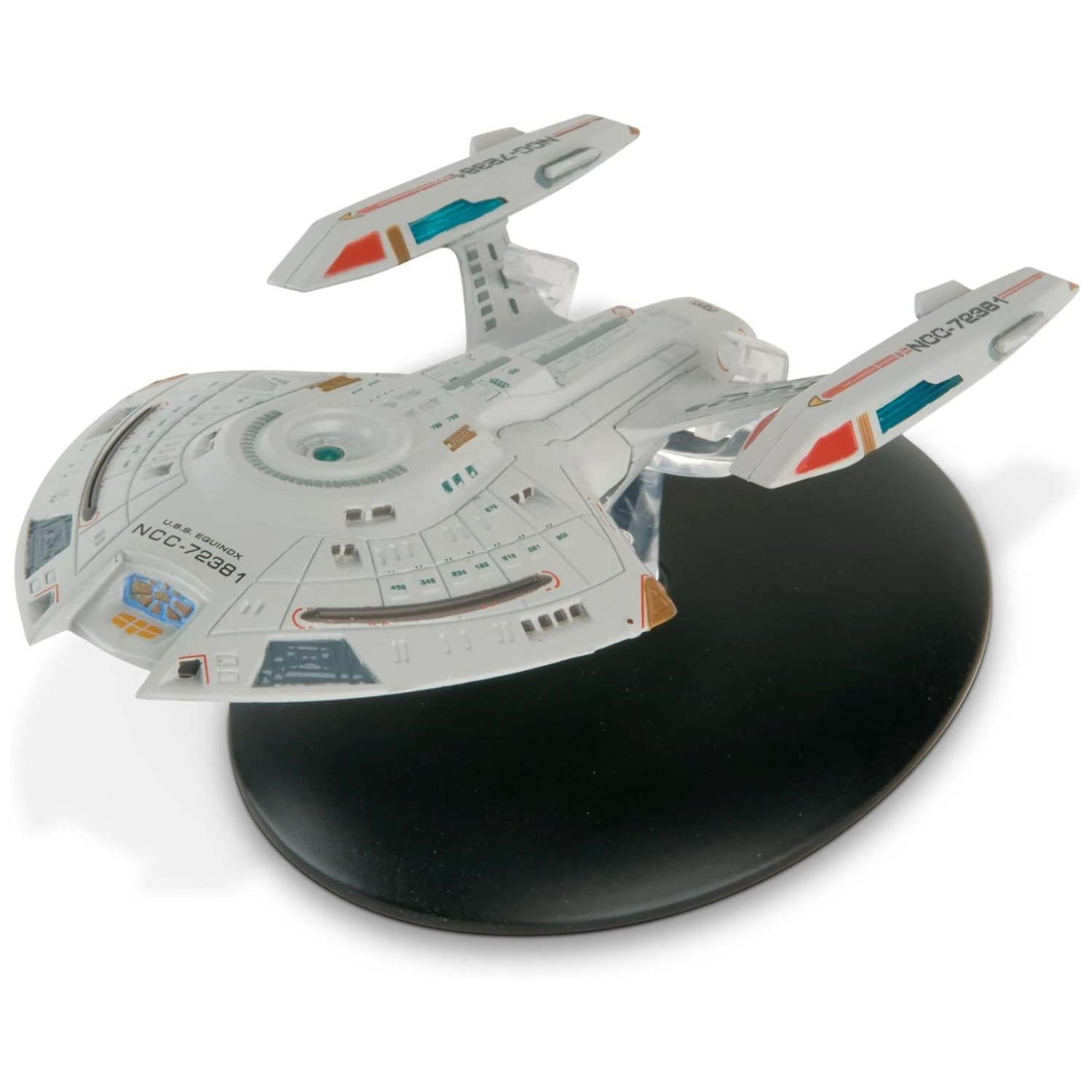 U.S.S Equinox NCC-72381 Diecast Model Ship Window Boxed STFEN007 (Star Trek / Eaglemoss) Eaglemoss