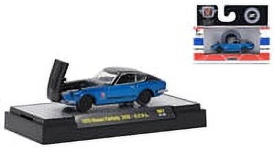 Модель автомобиля Nissan Fairlady Z432 1970 года, масштаб 1:64, металлический корпус, резиновые шины M2 Machines